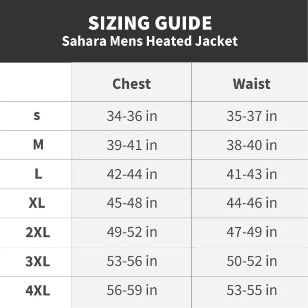 Sahara Men's Heated Jacket - Image 7
