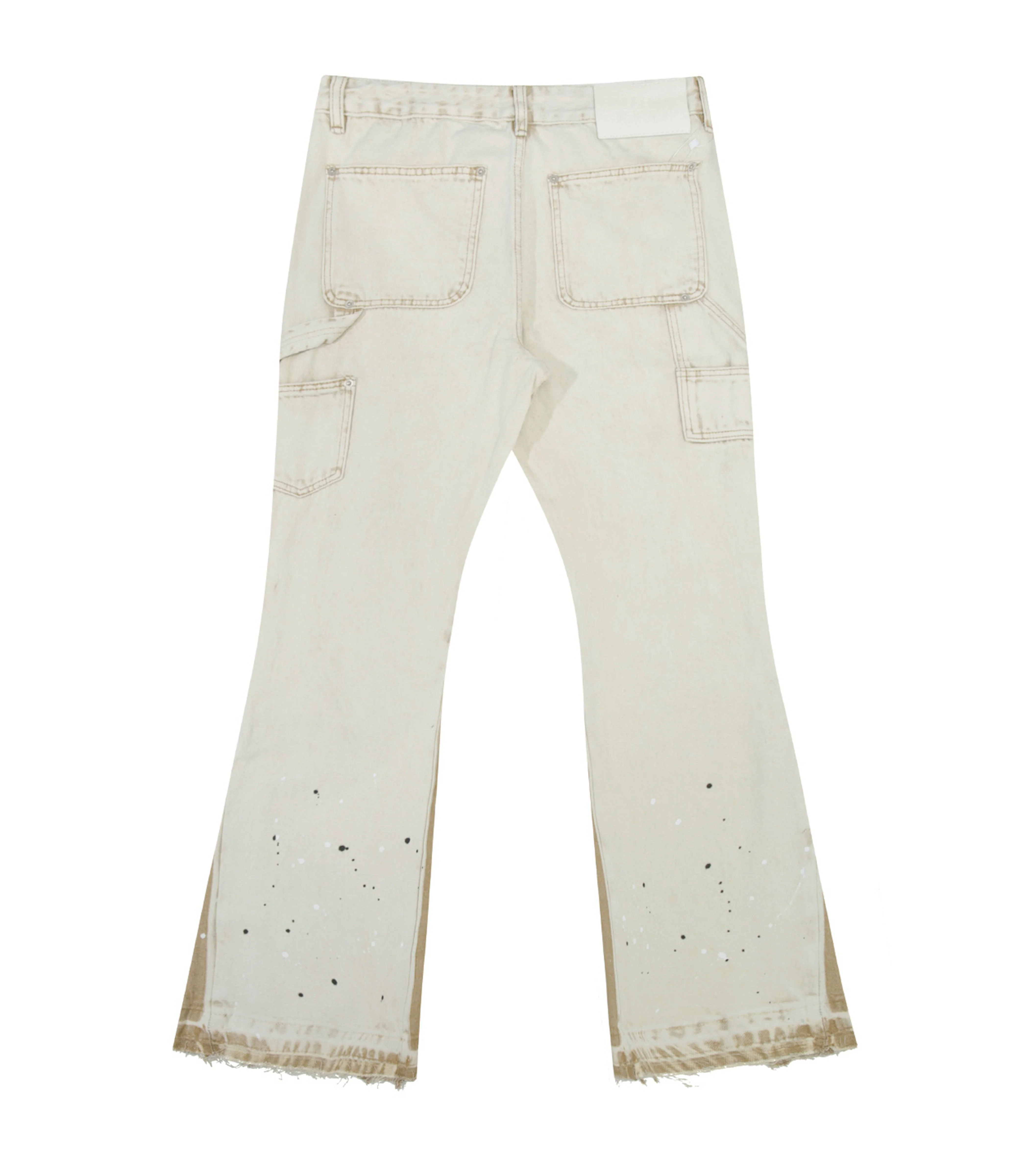 SAND SPLIT PAINTERS DENIM - Image 2