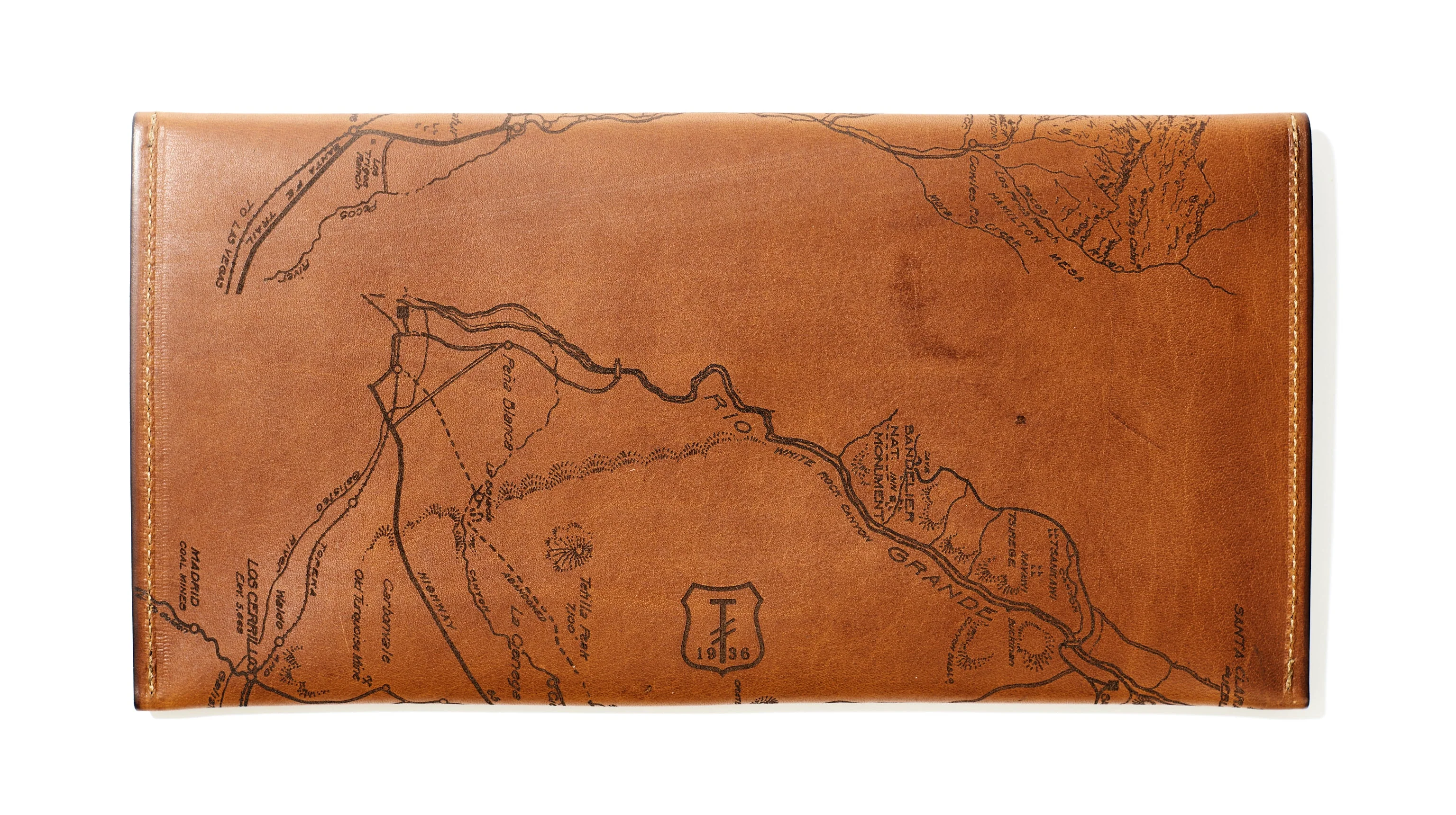Santa Fe Map Clutch - Image 2