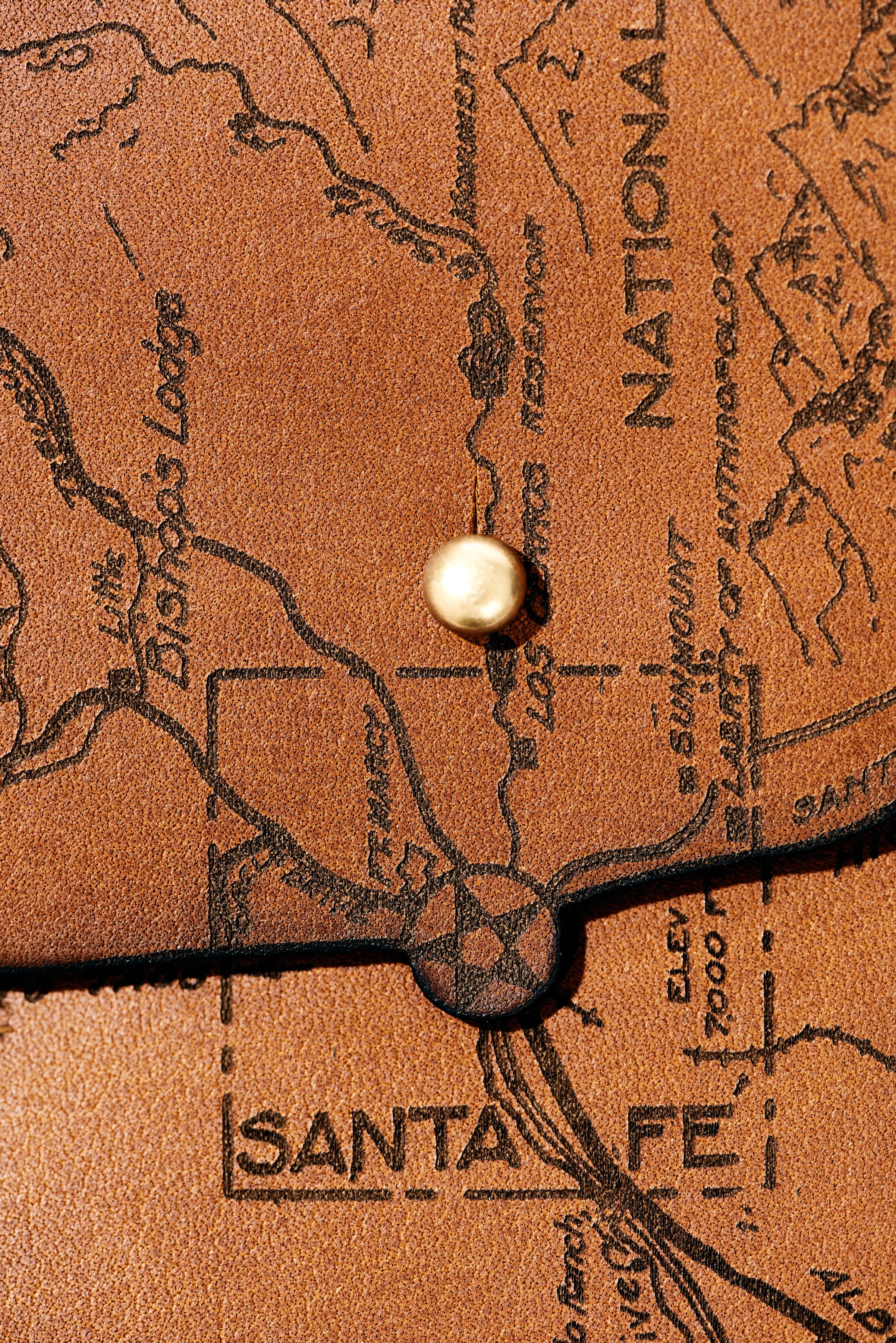 Santa Fe Map Clutch - Image 3