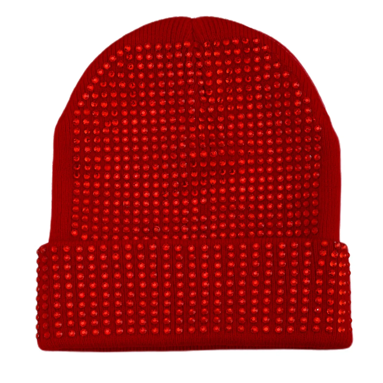 Scarlet Beanie in Red - Image 3