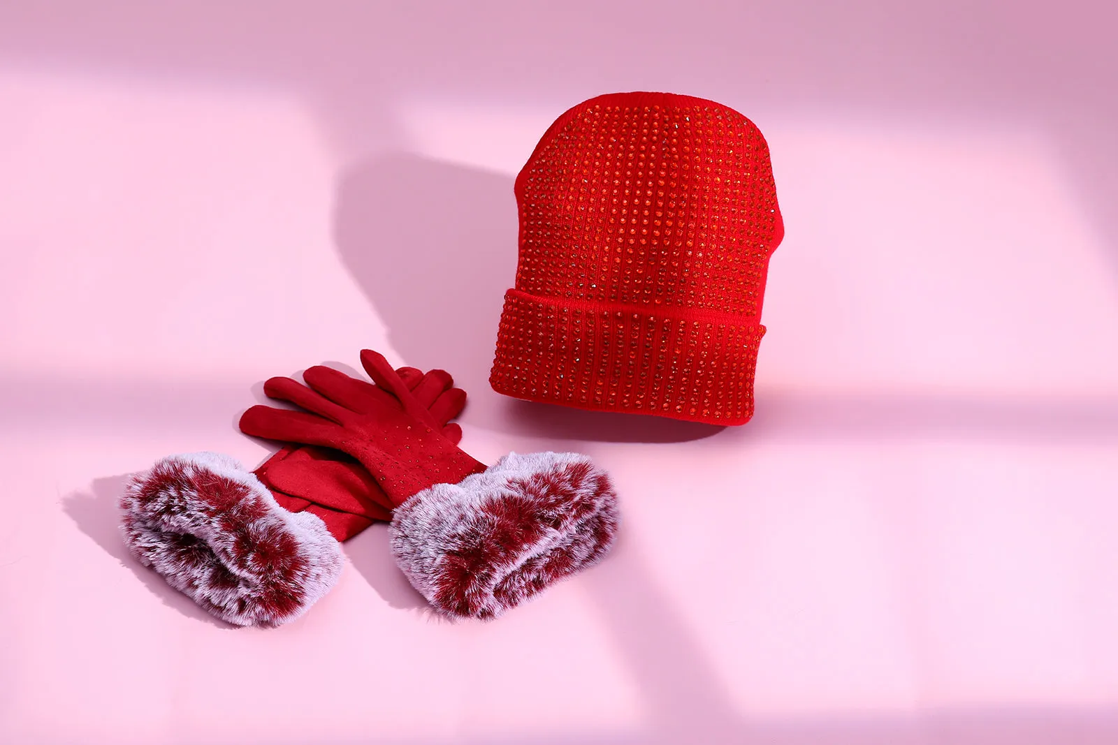 Scarlet Beanie in Red - Image 5