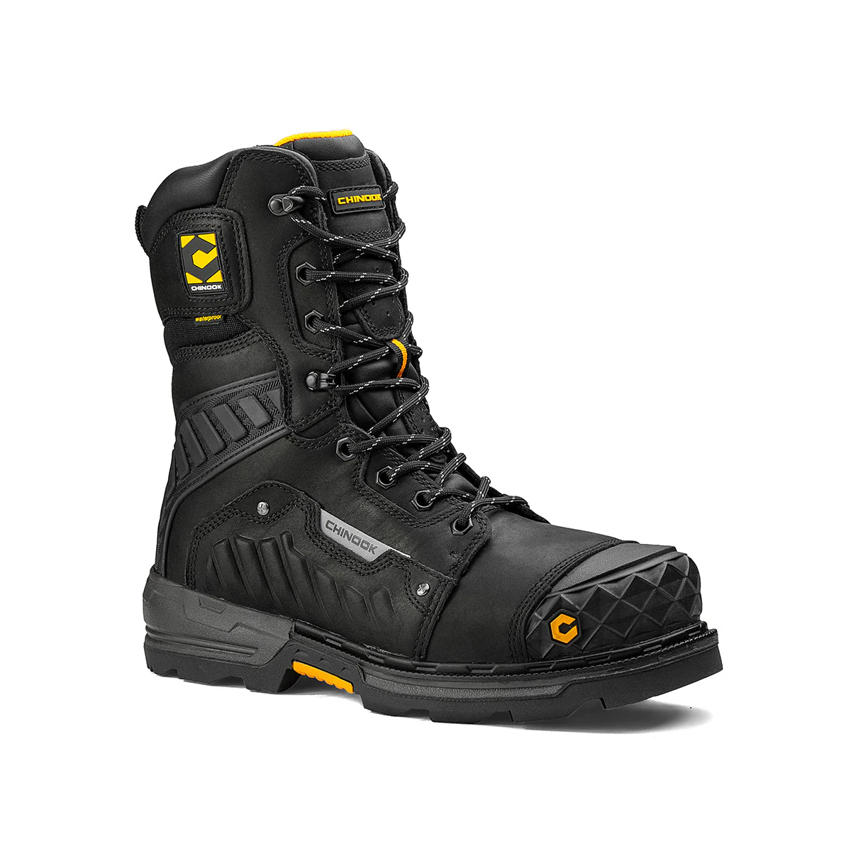 Scorpion 9” Composite Toe Men’s Waterproof Work Boot - Black - Image 3
