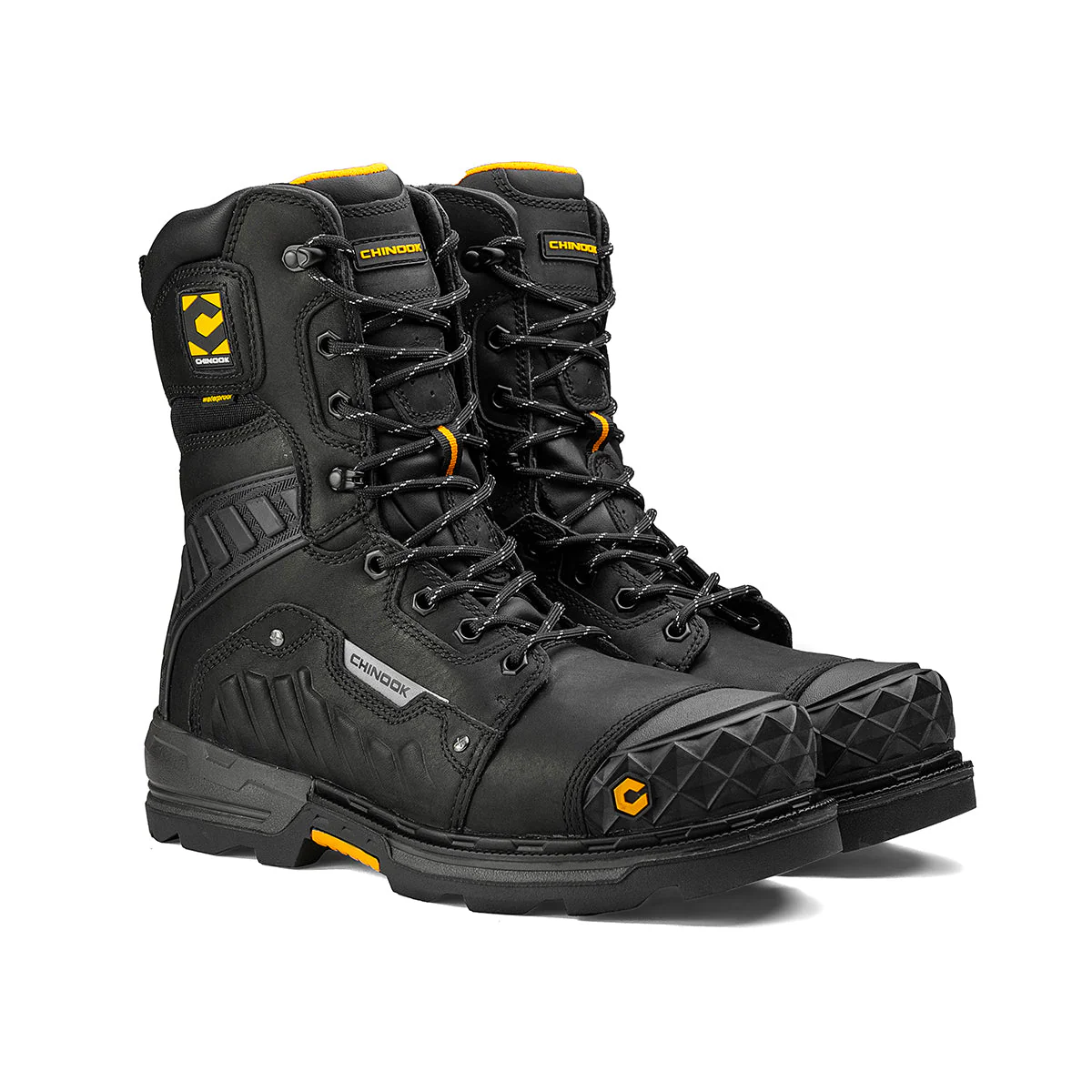 Scorpion 9” Composite Toe Men’s Waterproof Work Boot - Black - Image 4