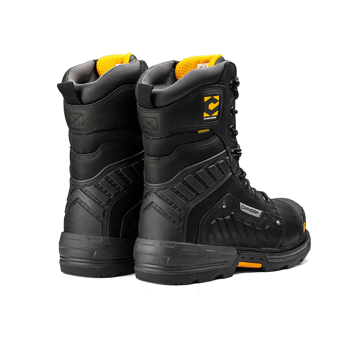 Scorpion 9” Composite Toe Men’s Waterproof Work Boot - Black - Image 5