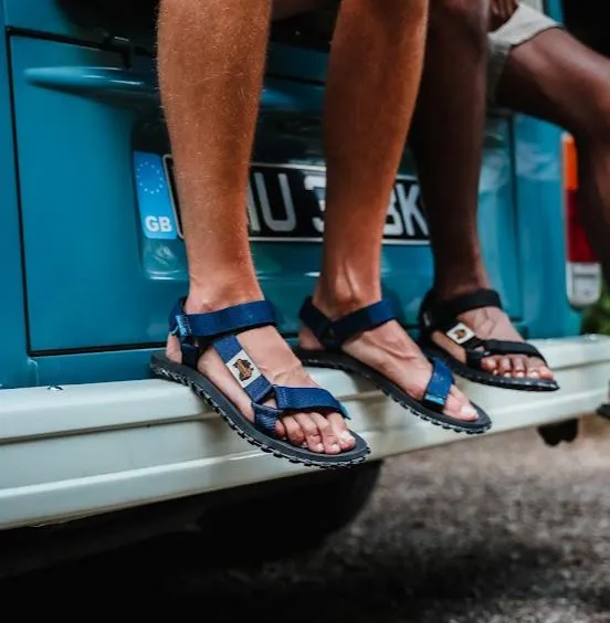 Scrambler Sandals - Men's - Navy - Image 2