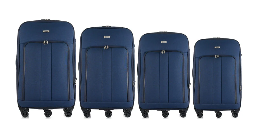 Sean Soft Side Expandable 4-Piece Spinner Luggage Set with Lock - Image 15