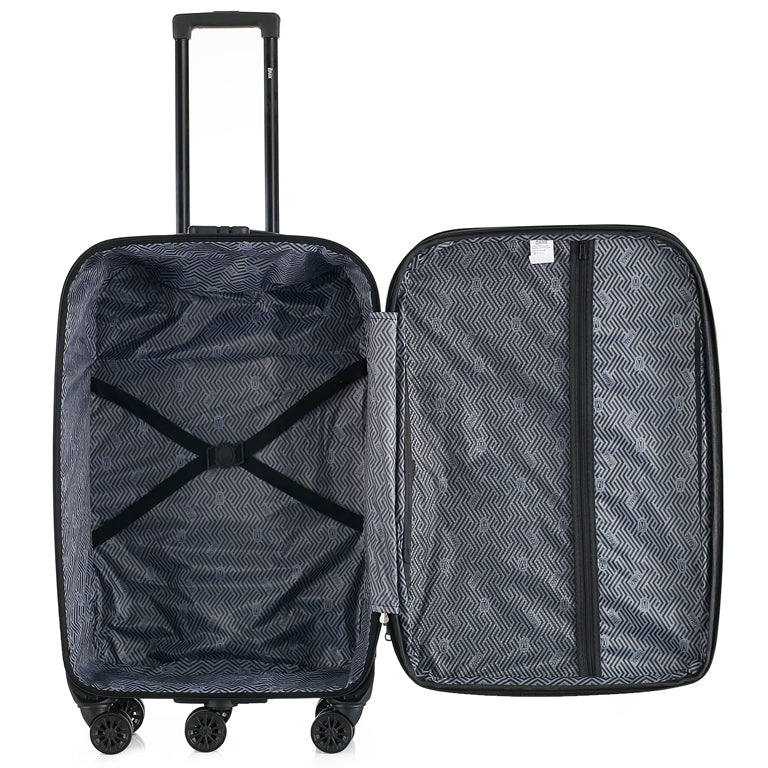 Sean Soft Side Expandable 4-Piece Spinner Luggage Set with Lock - Image 2