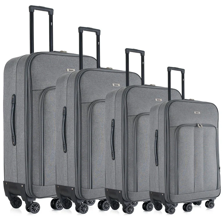 Sean Soft Side Expandable 4-Piece Spinner Luggage Set with Lock - Image 8