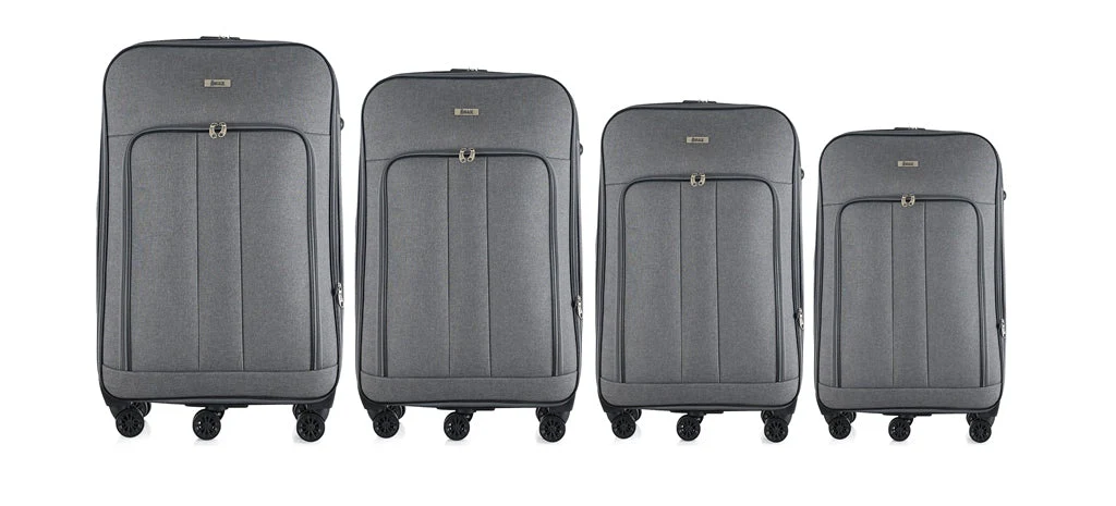 Sean Soft Side Expandable 4-Piece Spinner Luggage Set with Lock - Image 9