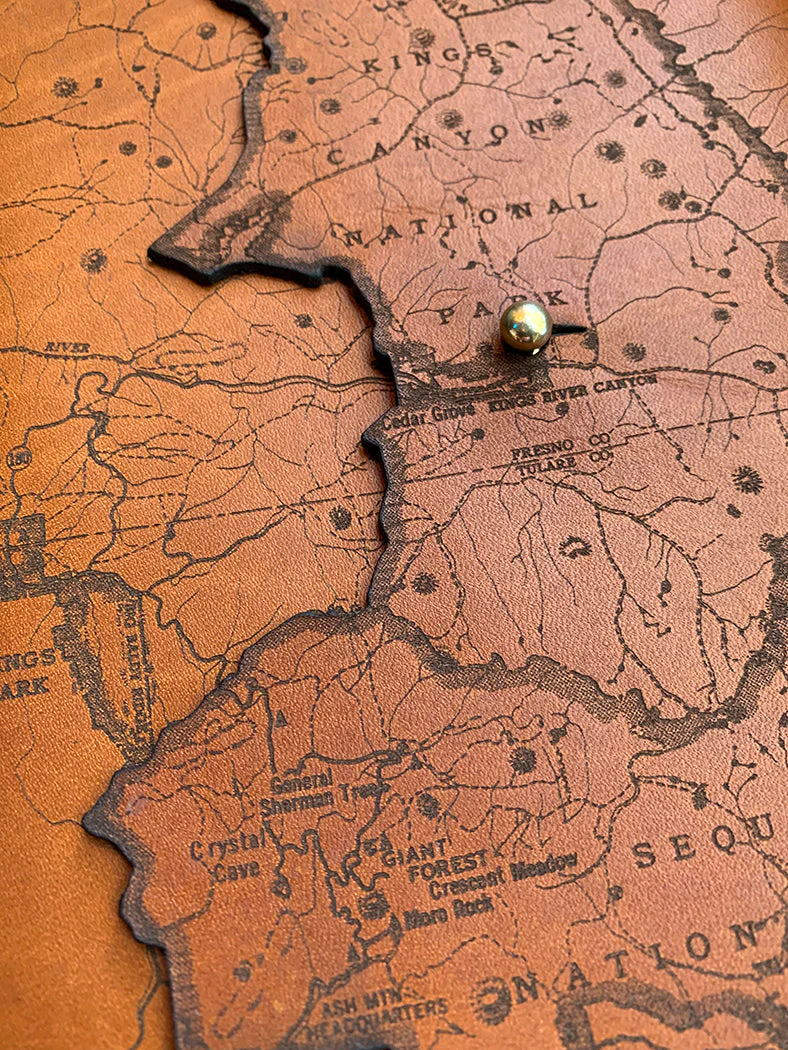 Sequoia and Kings Canyon National Parks Map Journal - Image 3