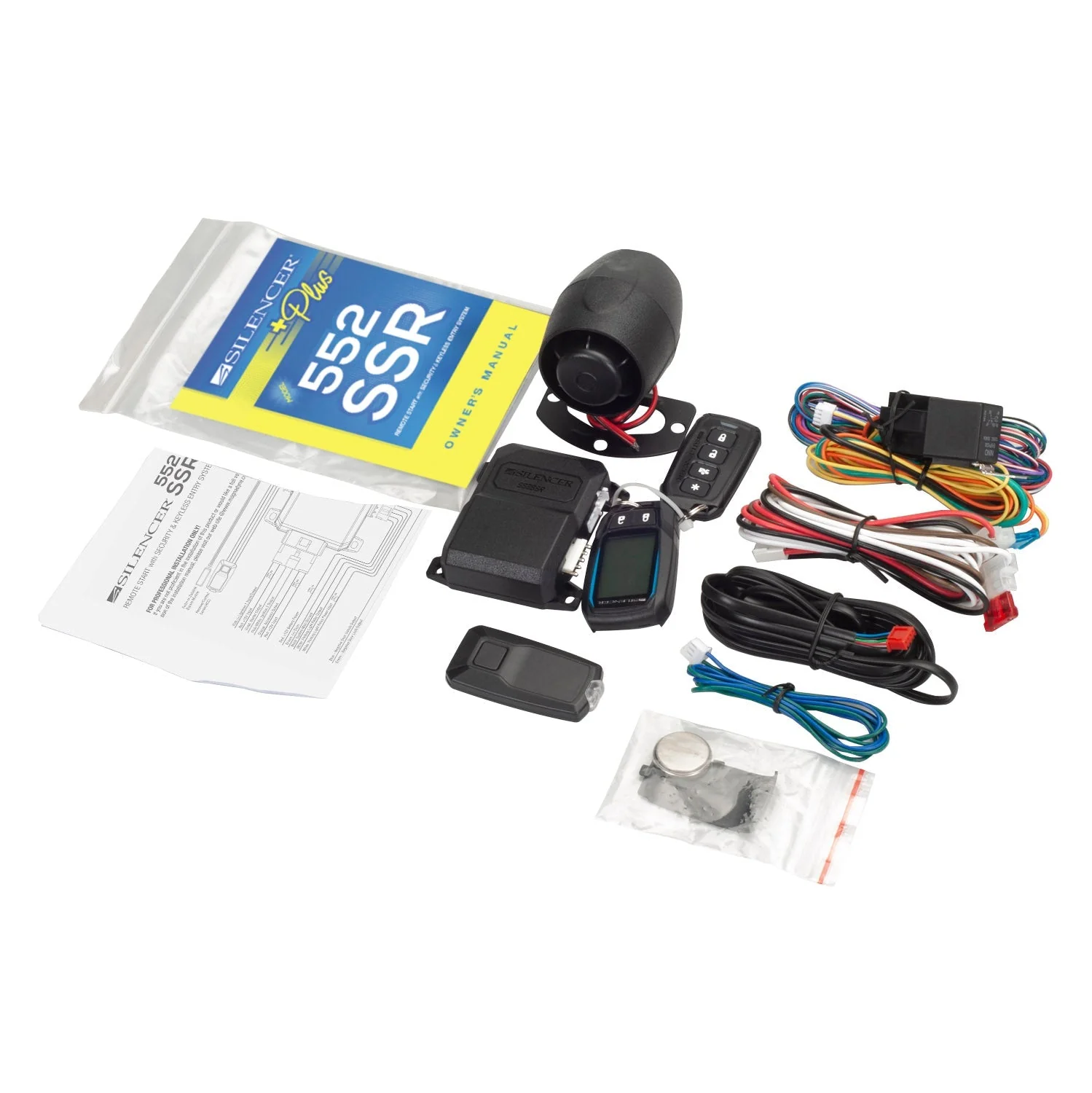 Silencer Plus 552SSR | 2 Way | 1/4 Mile Range Remote Start, Security & Keyless Entry - Image 5