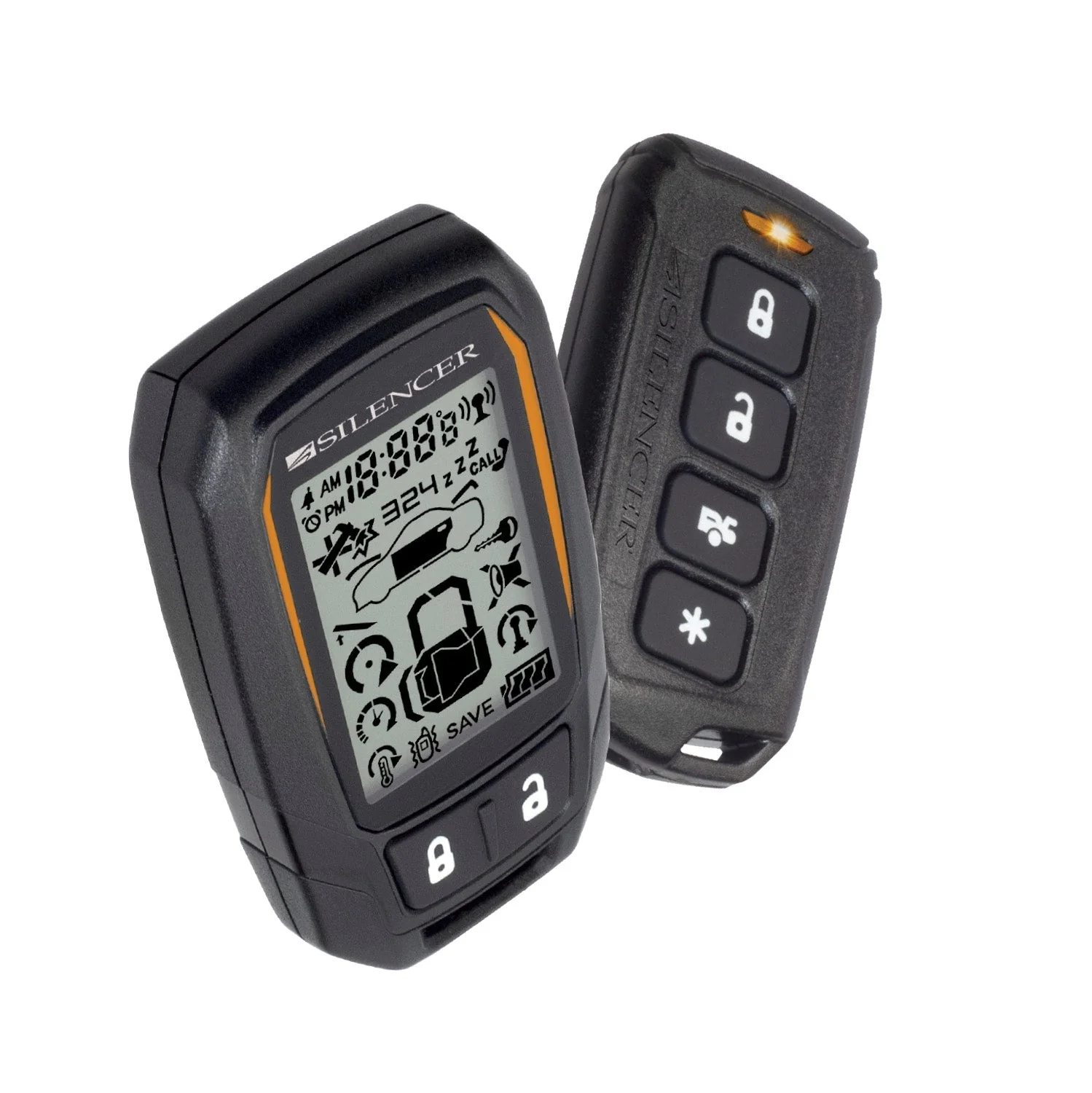 Silencer Plus 662SSR | 2 Way | 1 Mile Range Remote Start Security Keyless Entry - Image 2