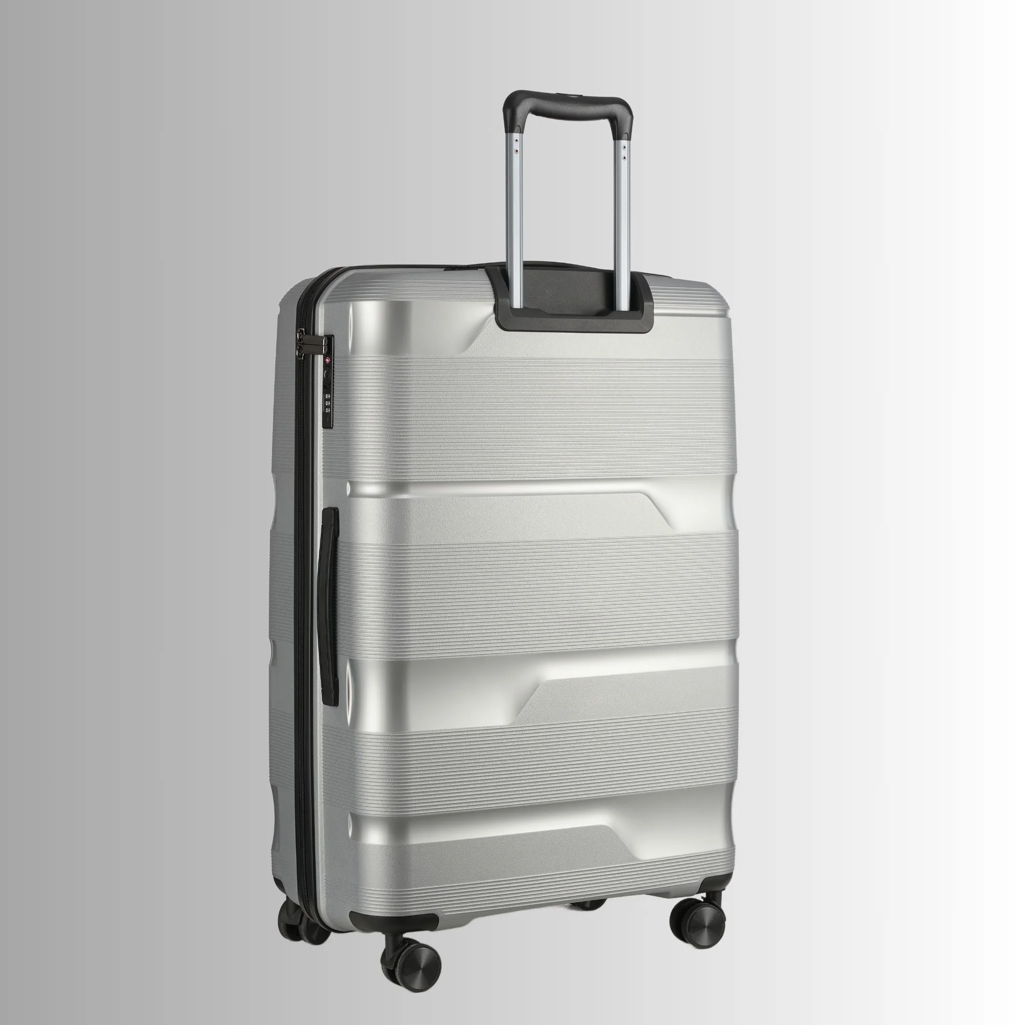 Silver Roller 3 Piece Luggage Set - Image 6