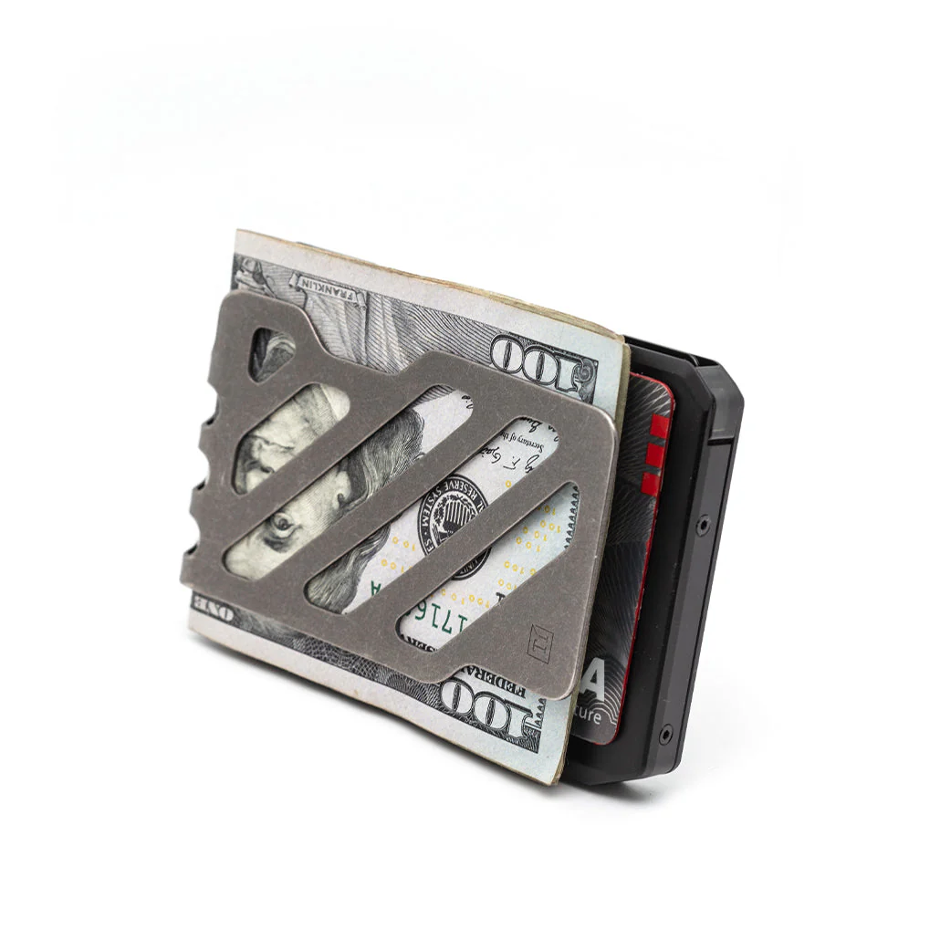 SK1 SLIDE KICK WALLET WITH TITANIUM MONEY CLIP - Image 5