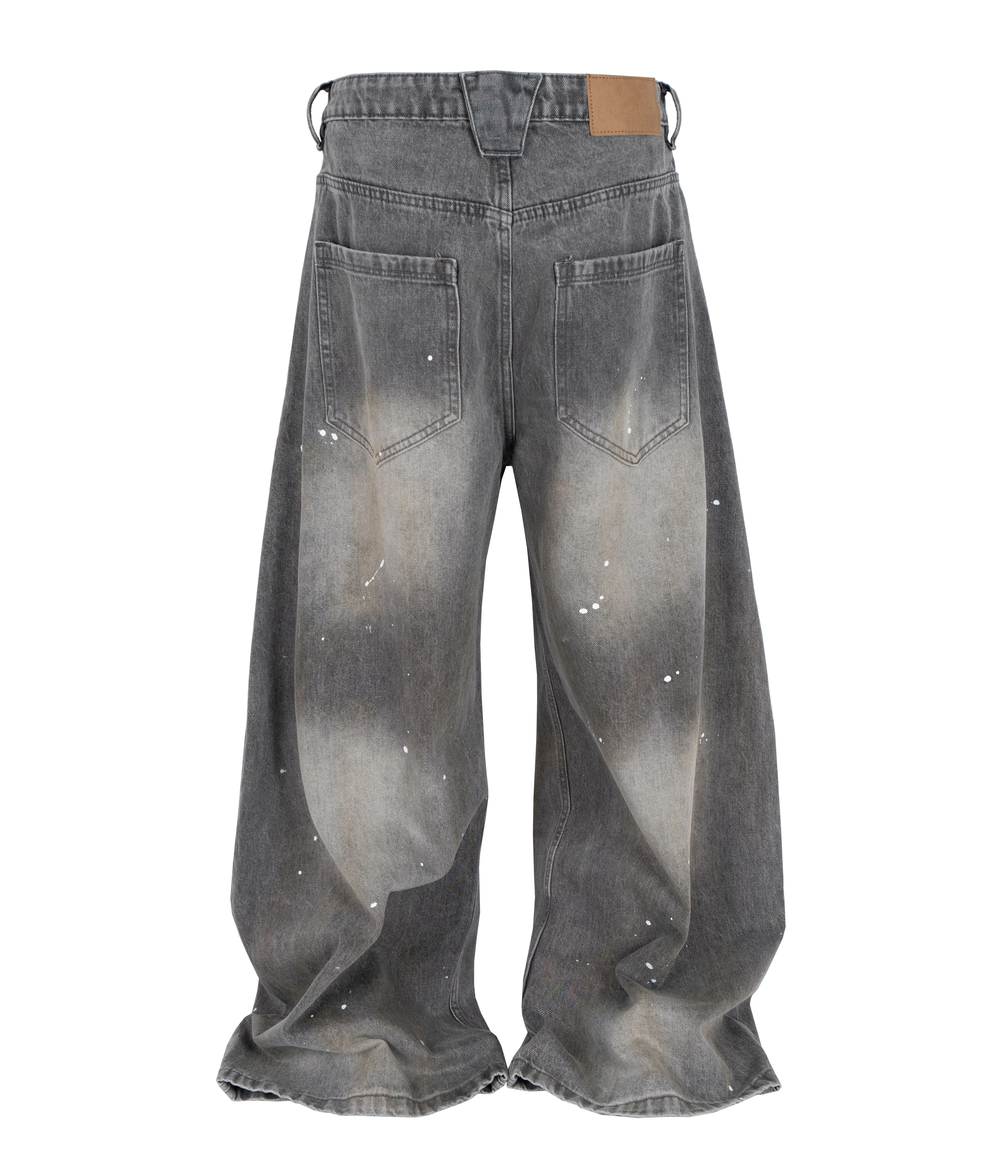 SLATE WIDEBOY SPLATTER DENIM - Image 2