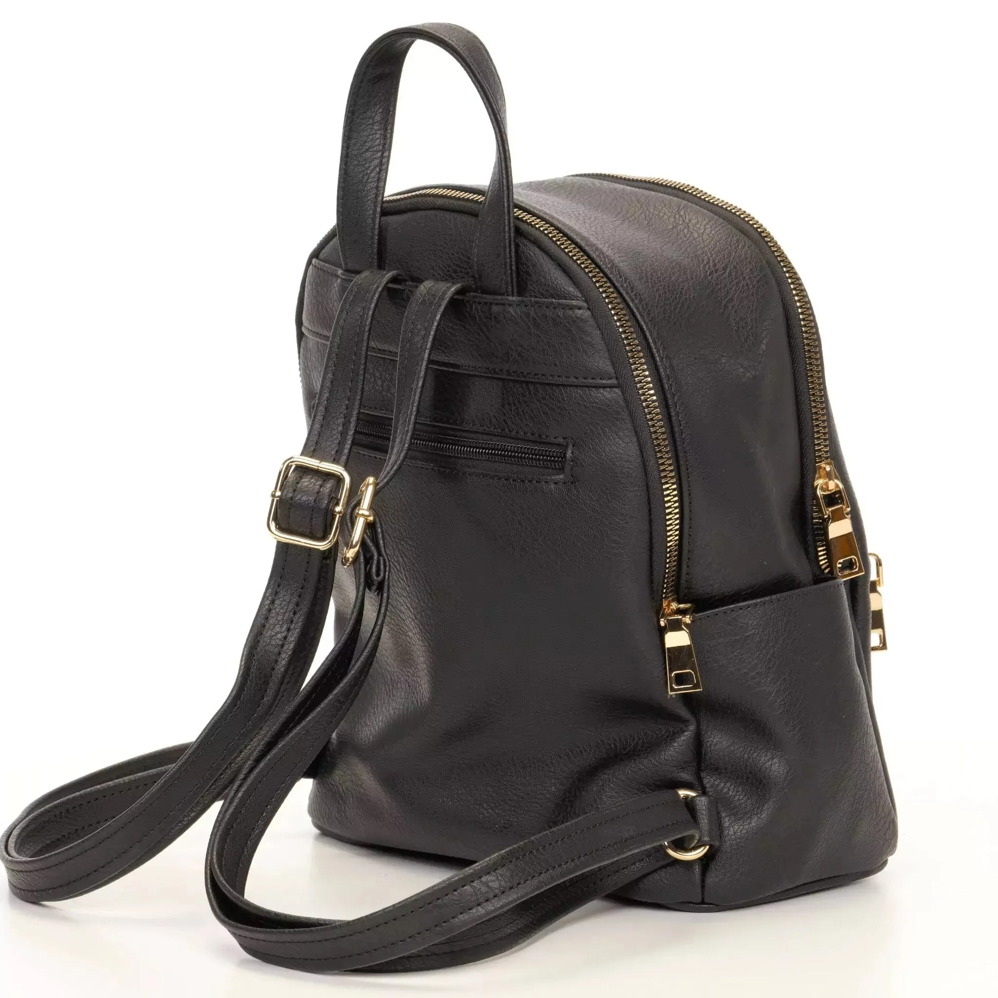 Sleepy Panda Vegan Leather Mini Backpack - Image 16