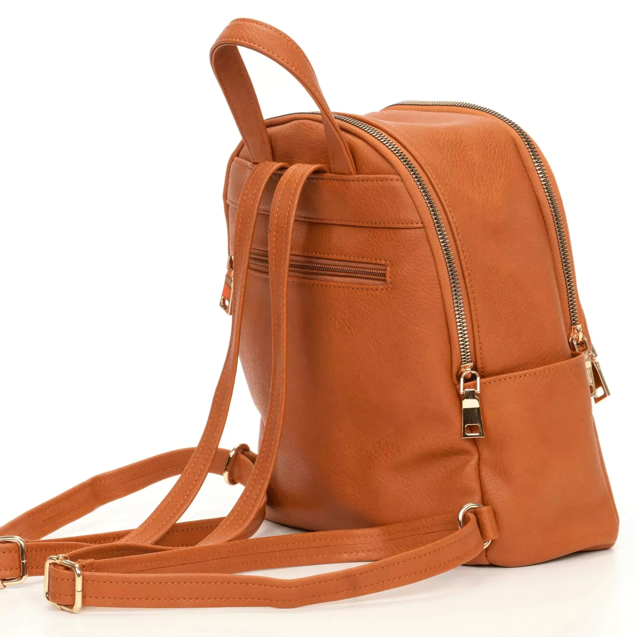 Sleepy Panda Vegan Leather Mini Backpack - Image 17