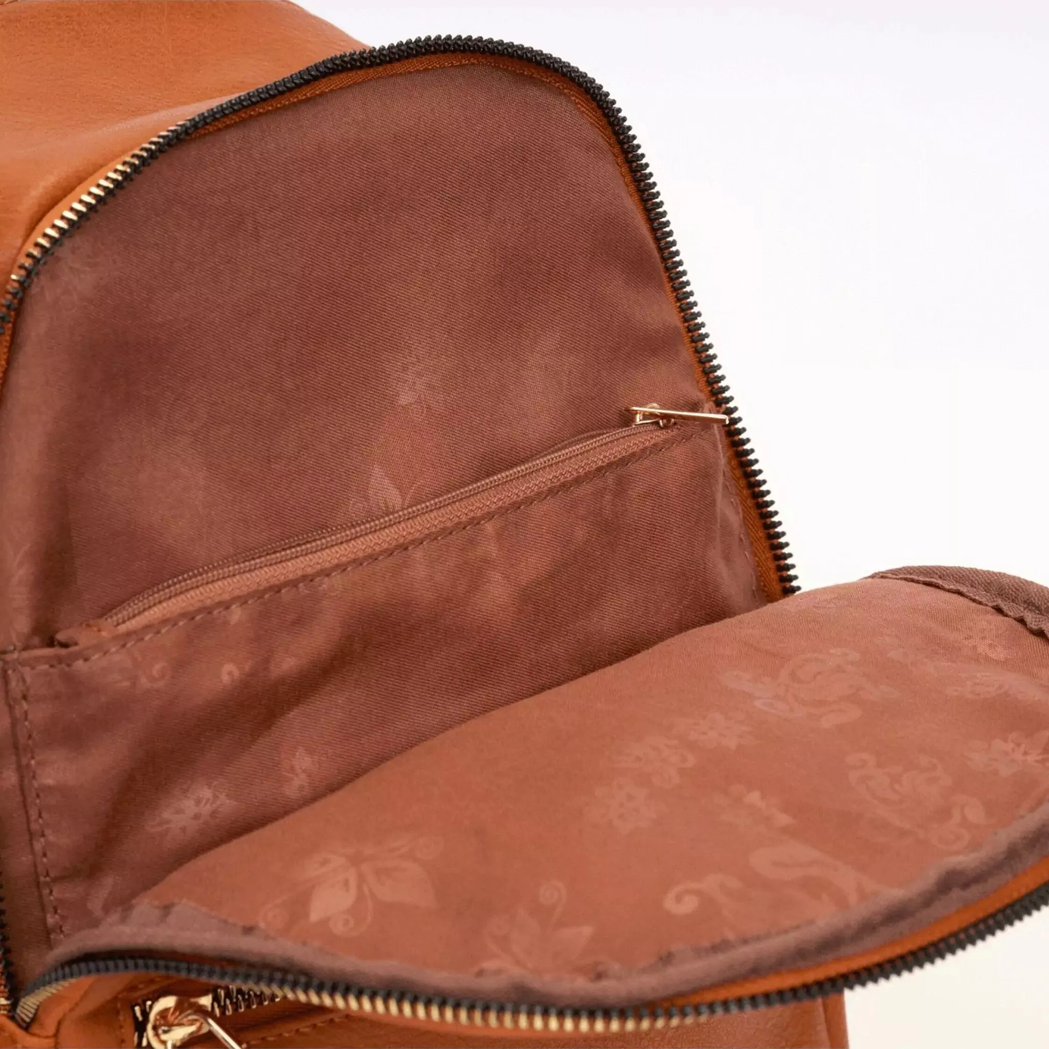 Sleepy Panda Vegan Leather Mini Backpack - Image 24