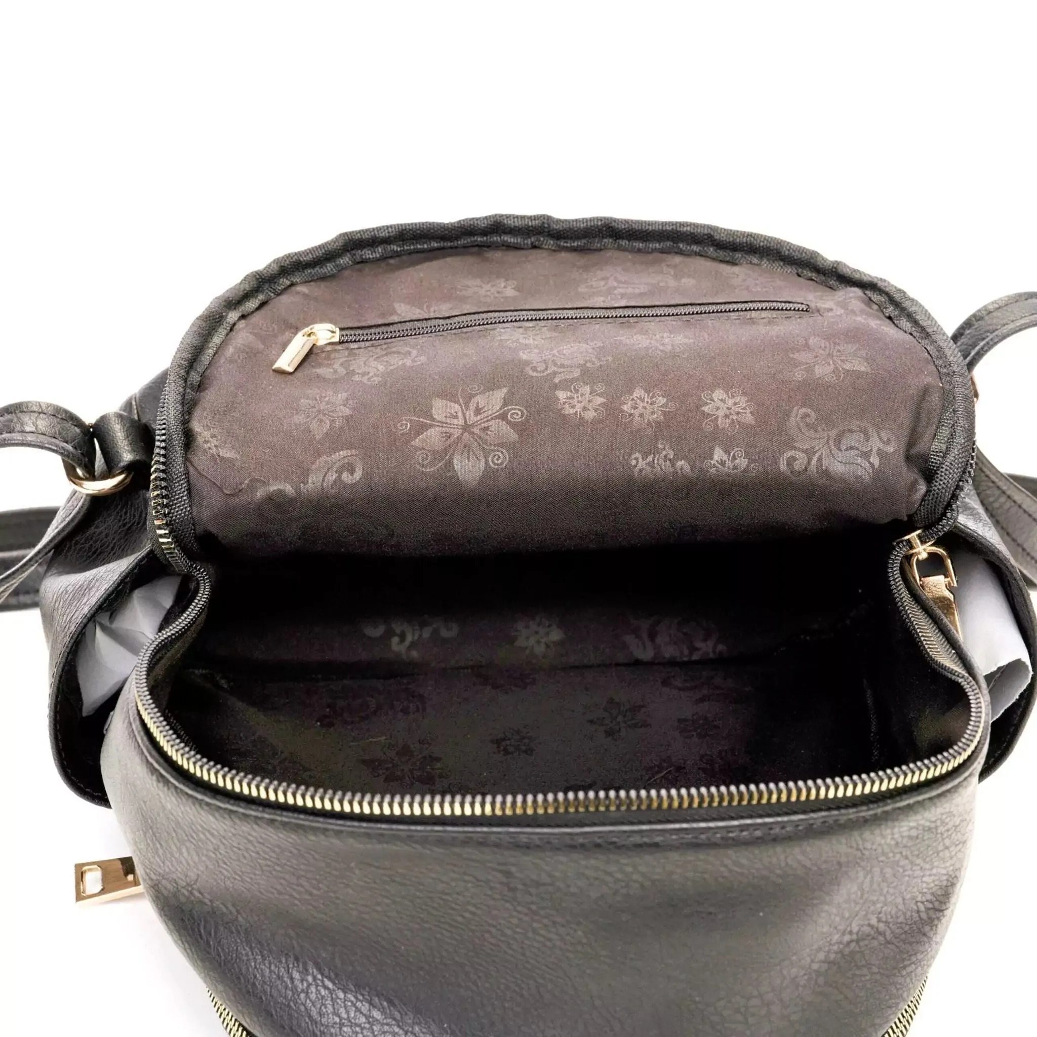 Sleepy Panda Vegan Leather Mini Backpack - Image 25