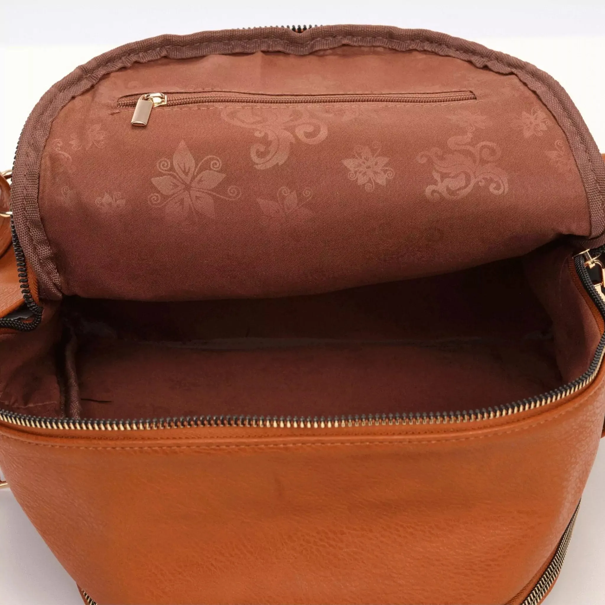 Sleepy Panda Vegan Leather Mini Backpack - Image 26