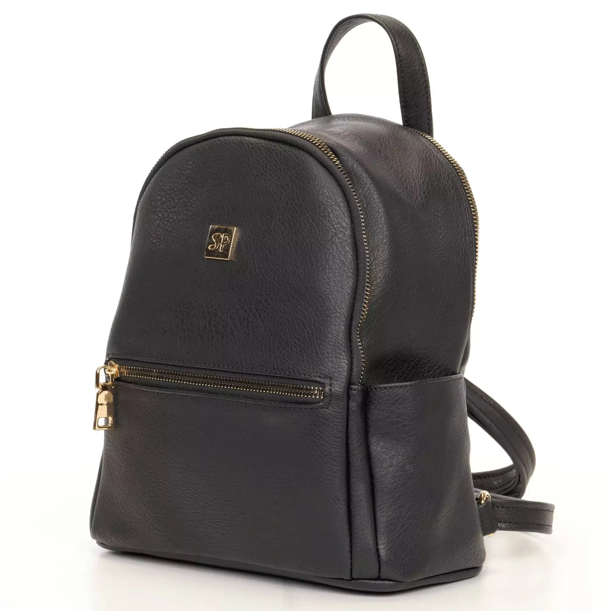 Sleepy Panda Vegan Leather Mini Backpack - Image 7
