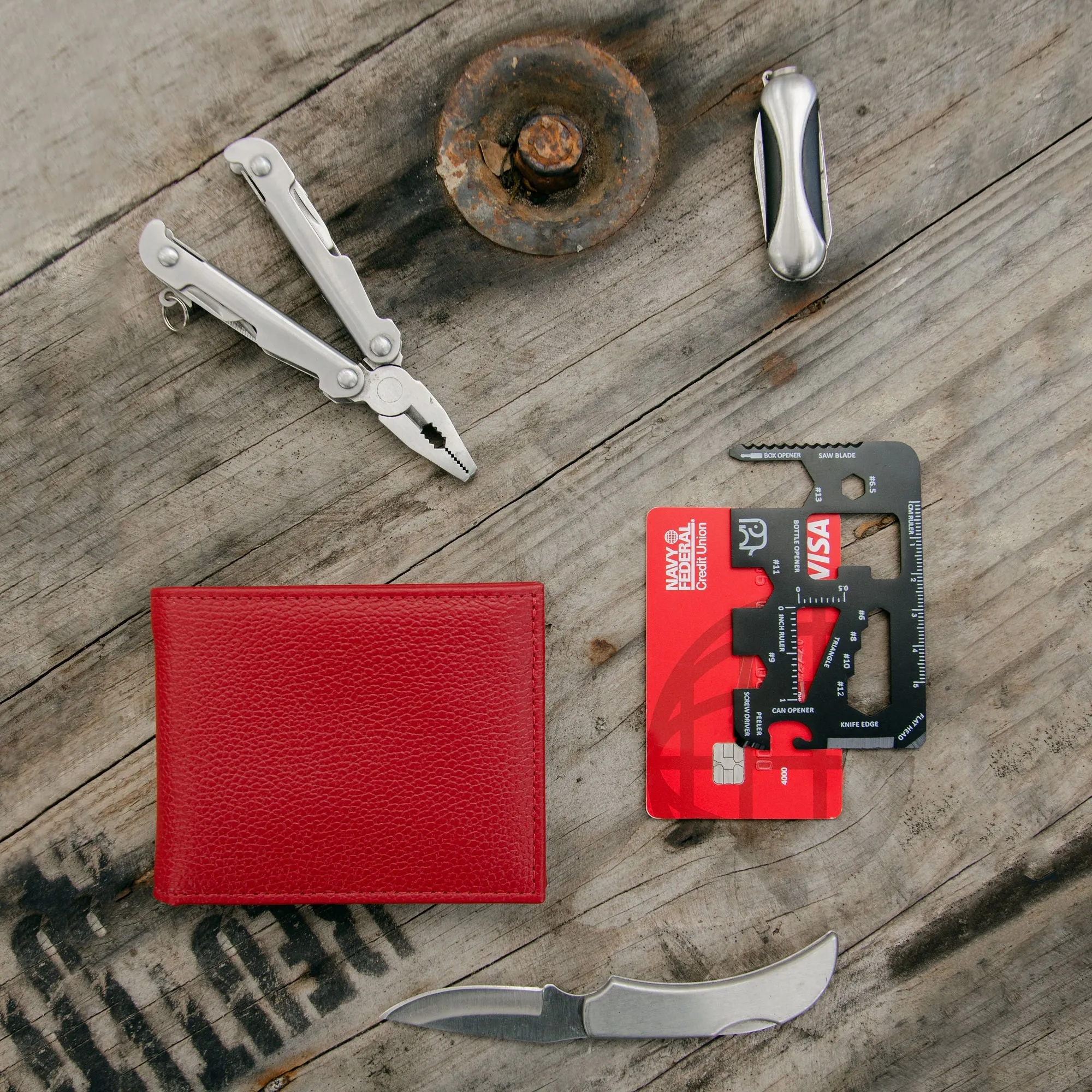 Slim Bifold Wallets for Men (US flag optional) - Image 41