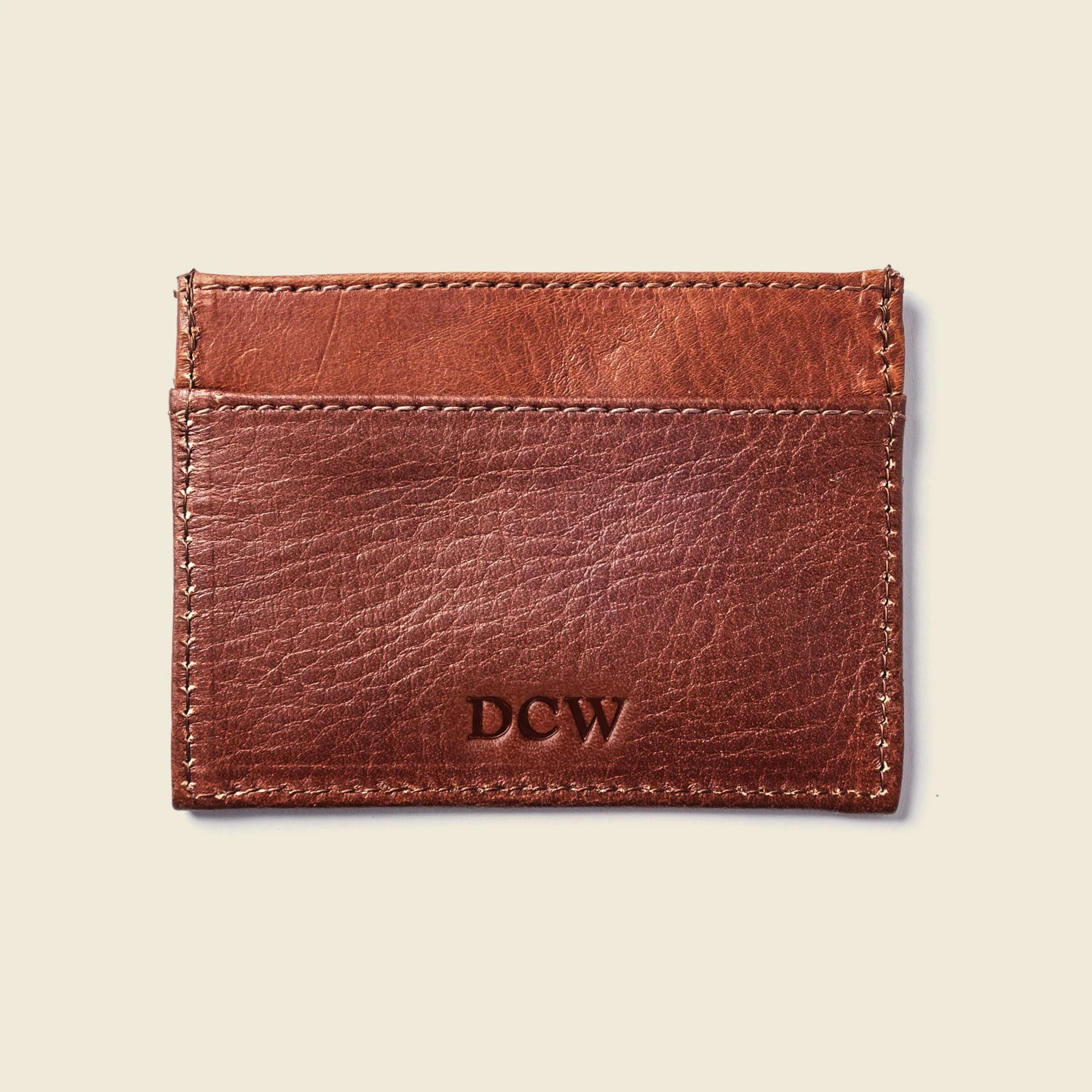 Slim Card Holder Wallet - Chocolate - Image 4