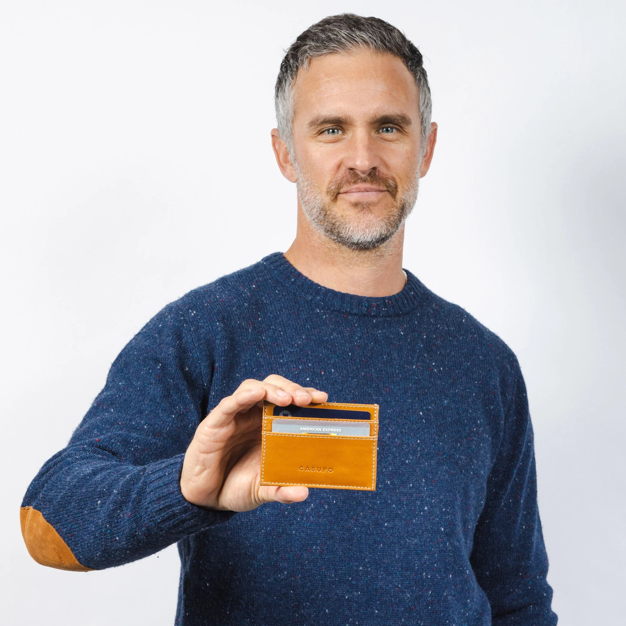 Slim Card Holder Wallet - Natural - Image 2