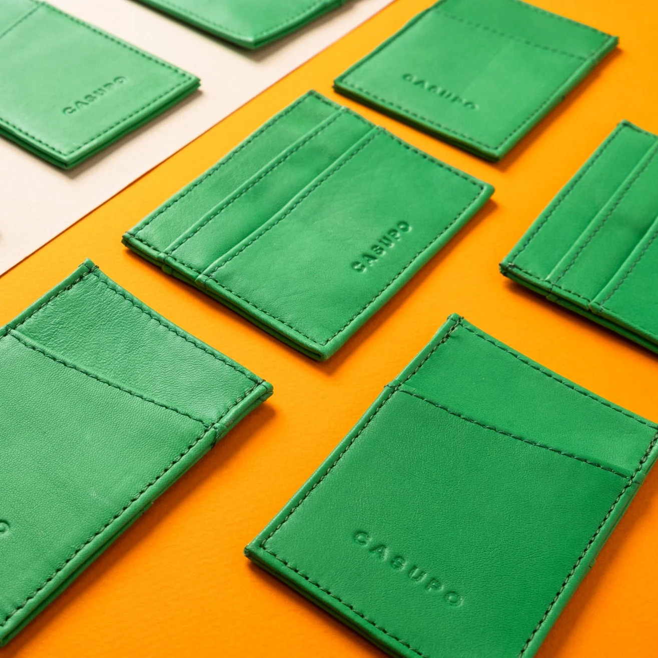 Slim Card Holder Wallet With RFID Protection - Green - Image 2