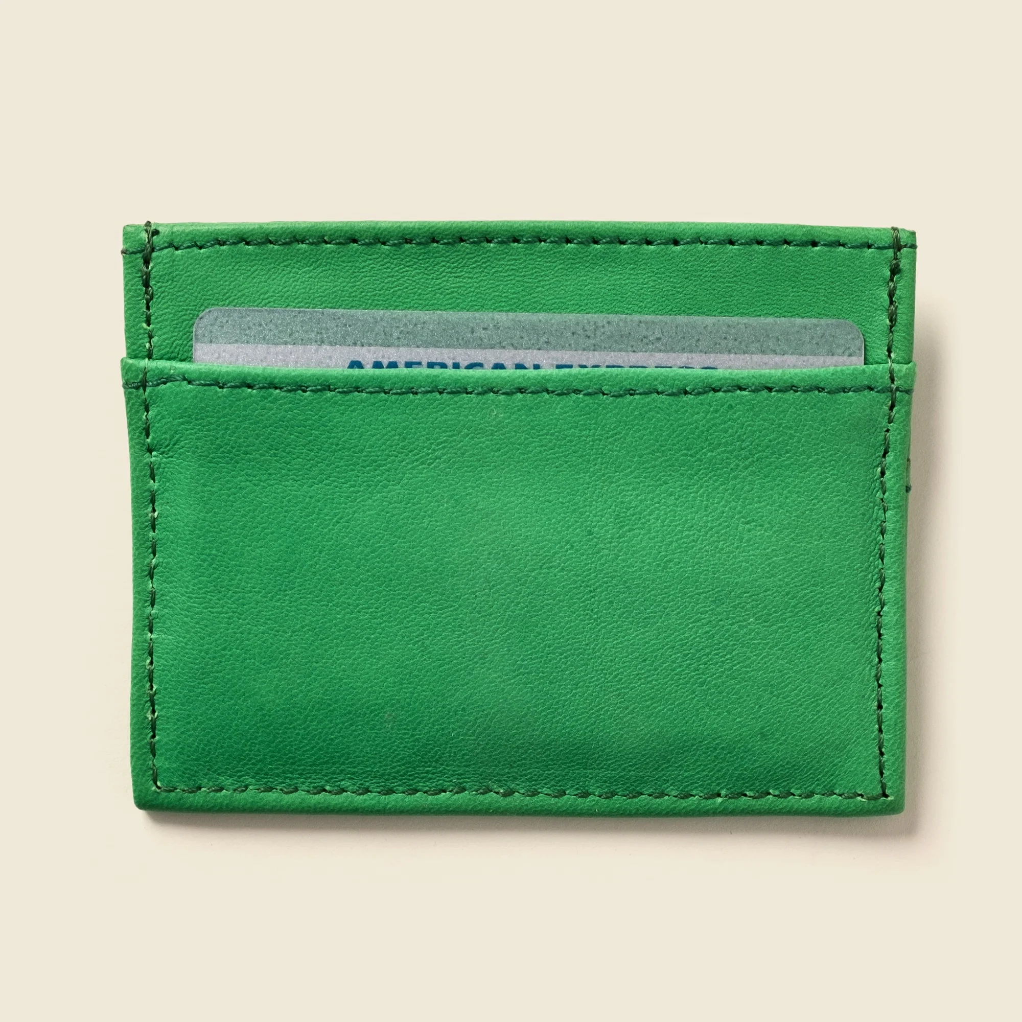 Slim Card Holder Wallet With RFID Protection - Green - Image 5