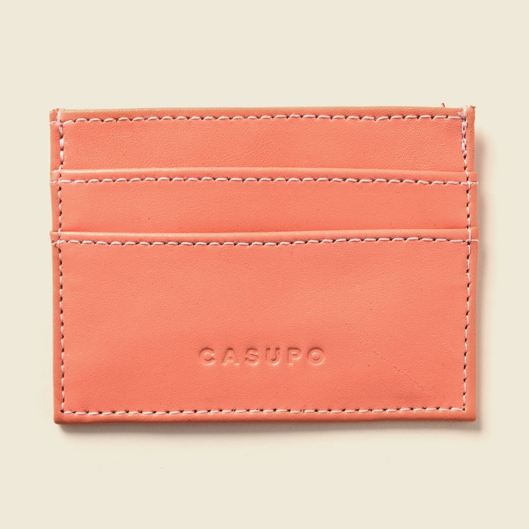 Slim Card Holder Wallet With RFID Protection - Pink - Image 4