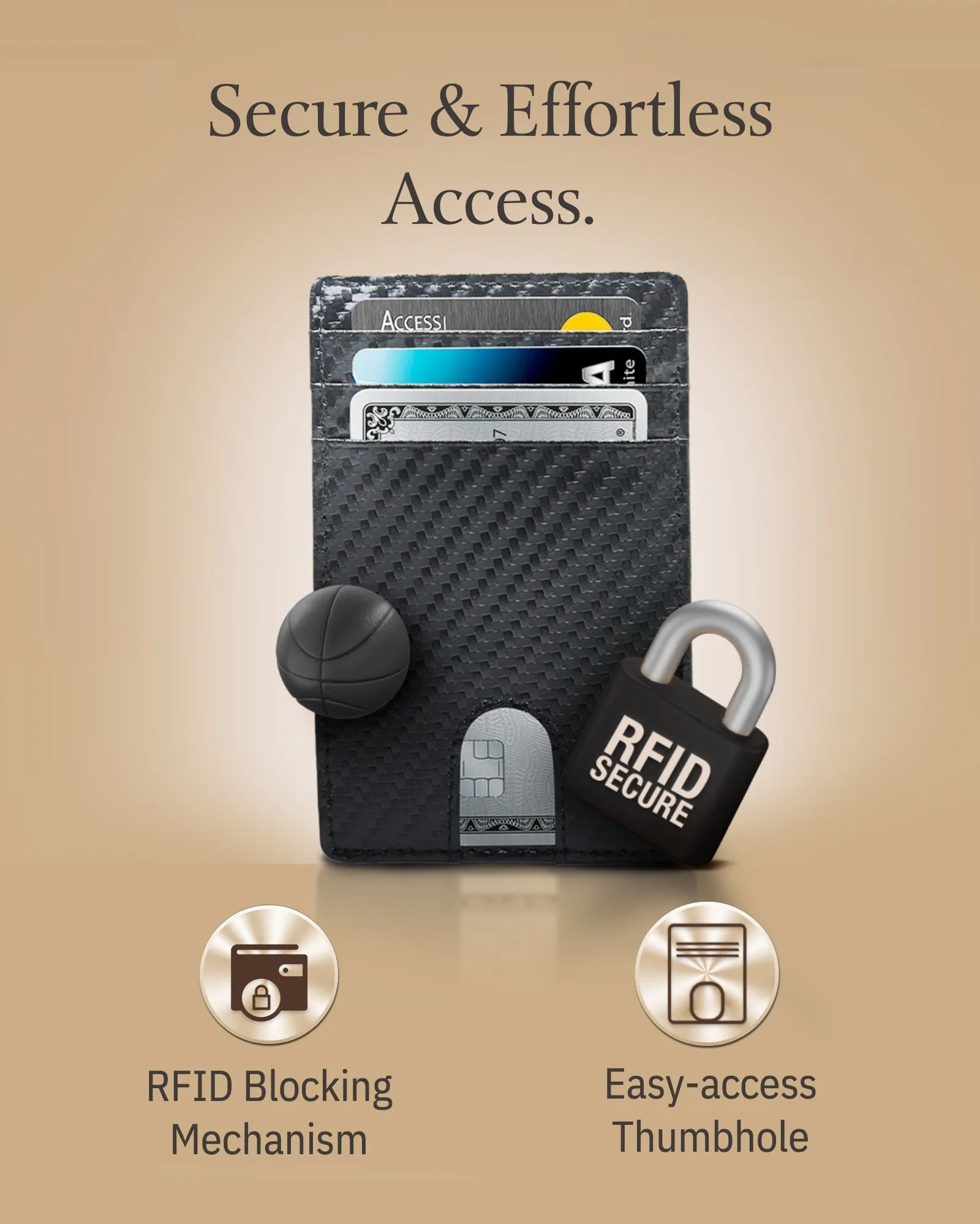 Slim RFID Leather Cardholder - Image 13