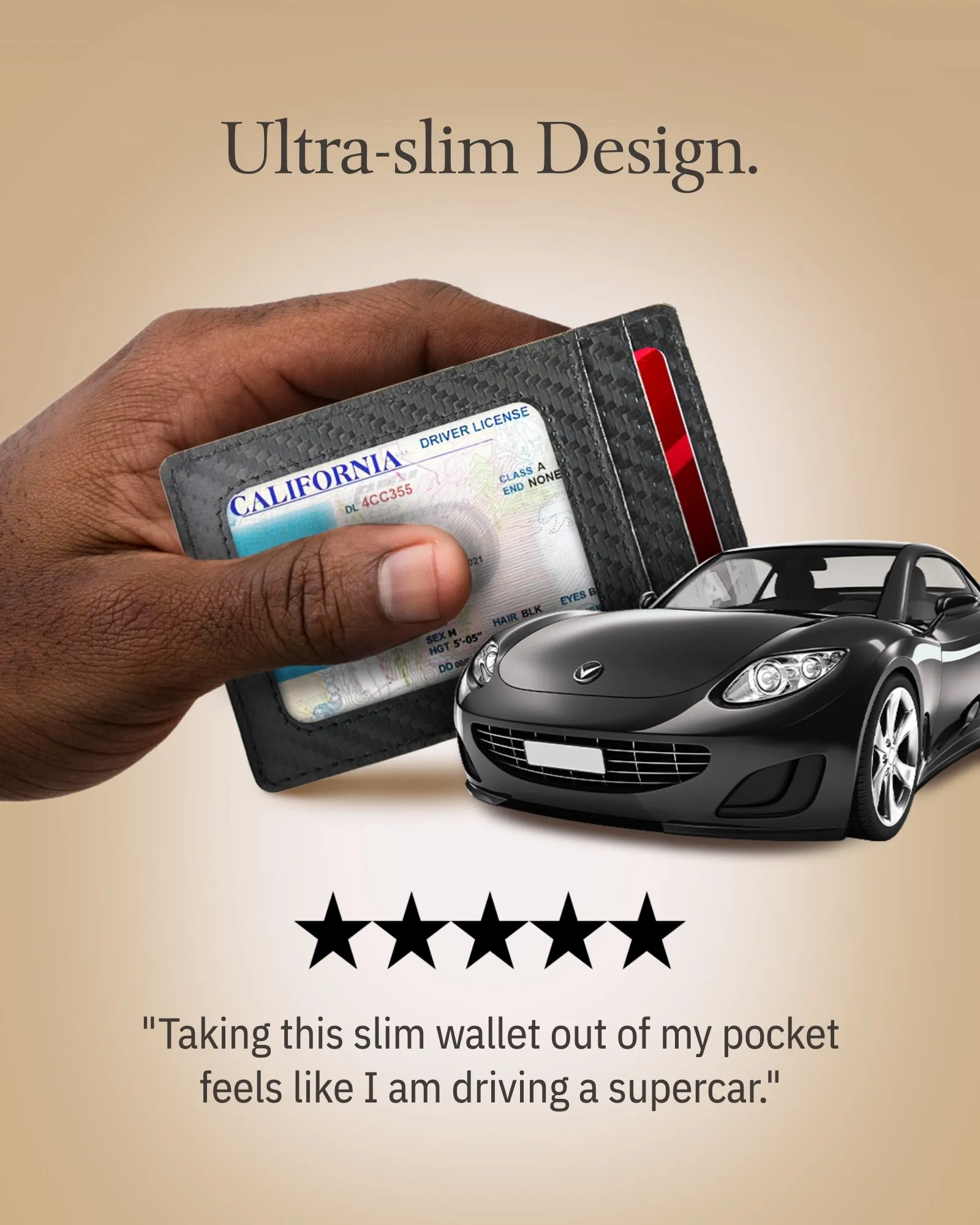 Slim RFID Leather Cardholder - Image 14
