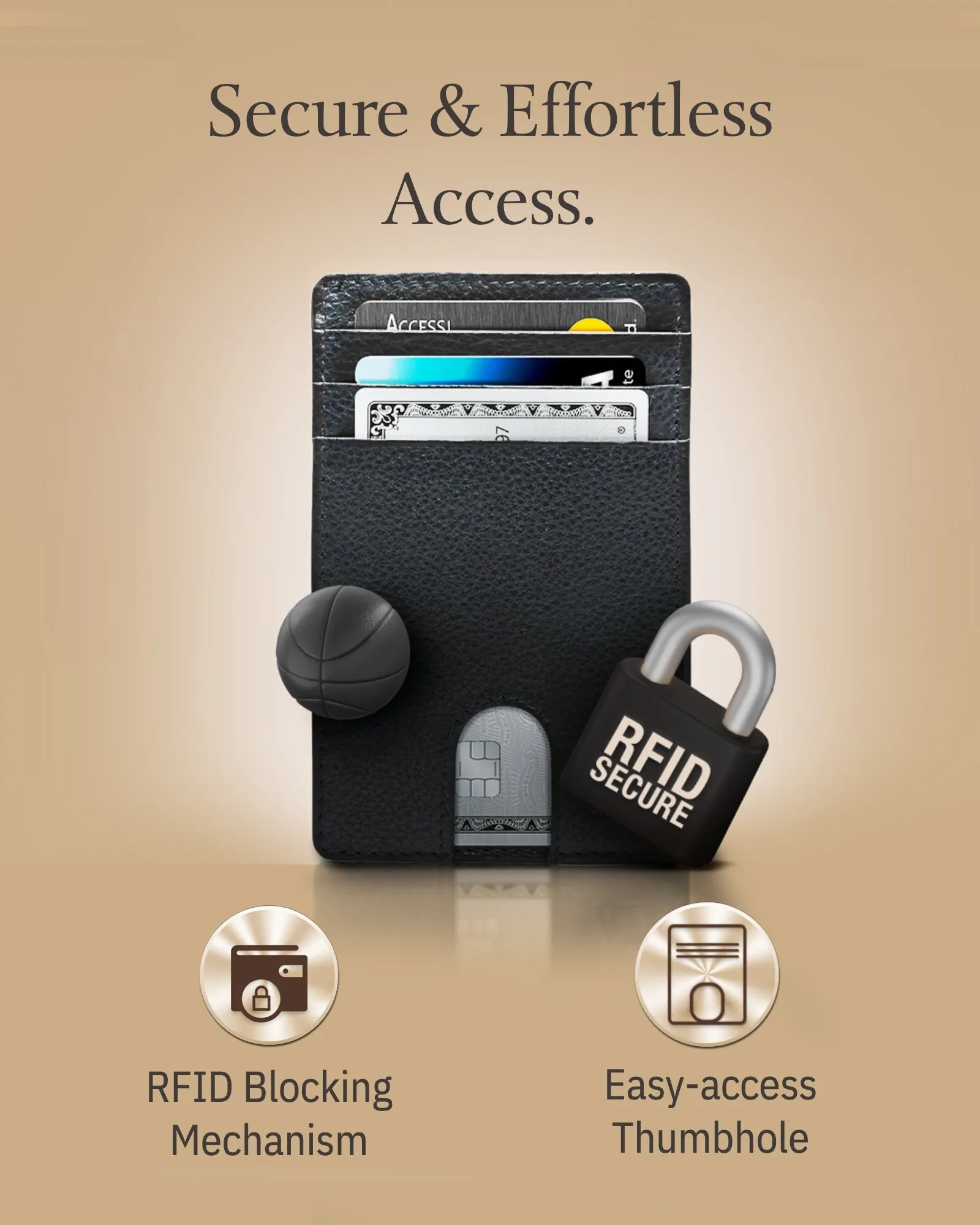 Slim RFID Leather Cardholder - Image 20