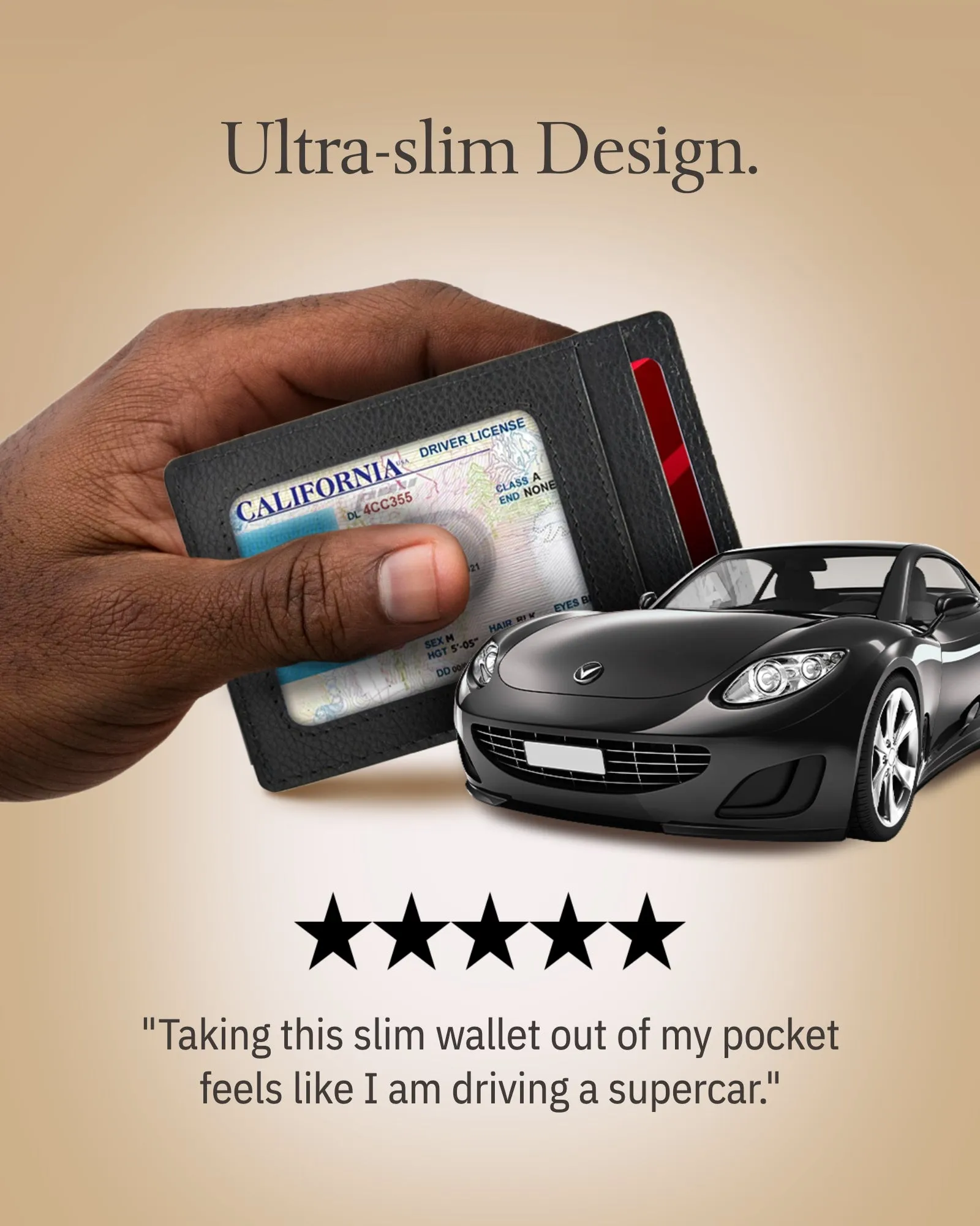 Slim RFID Leather Cardholder - Image 21