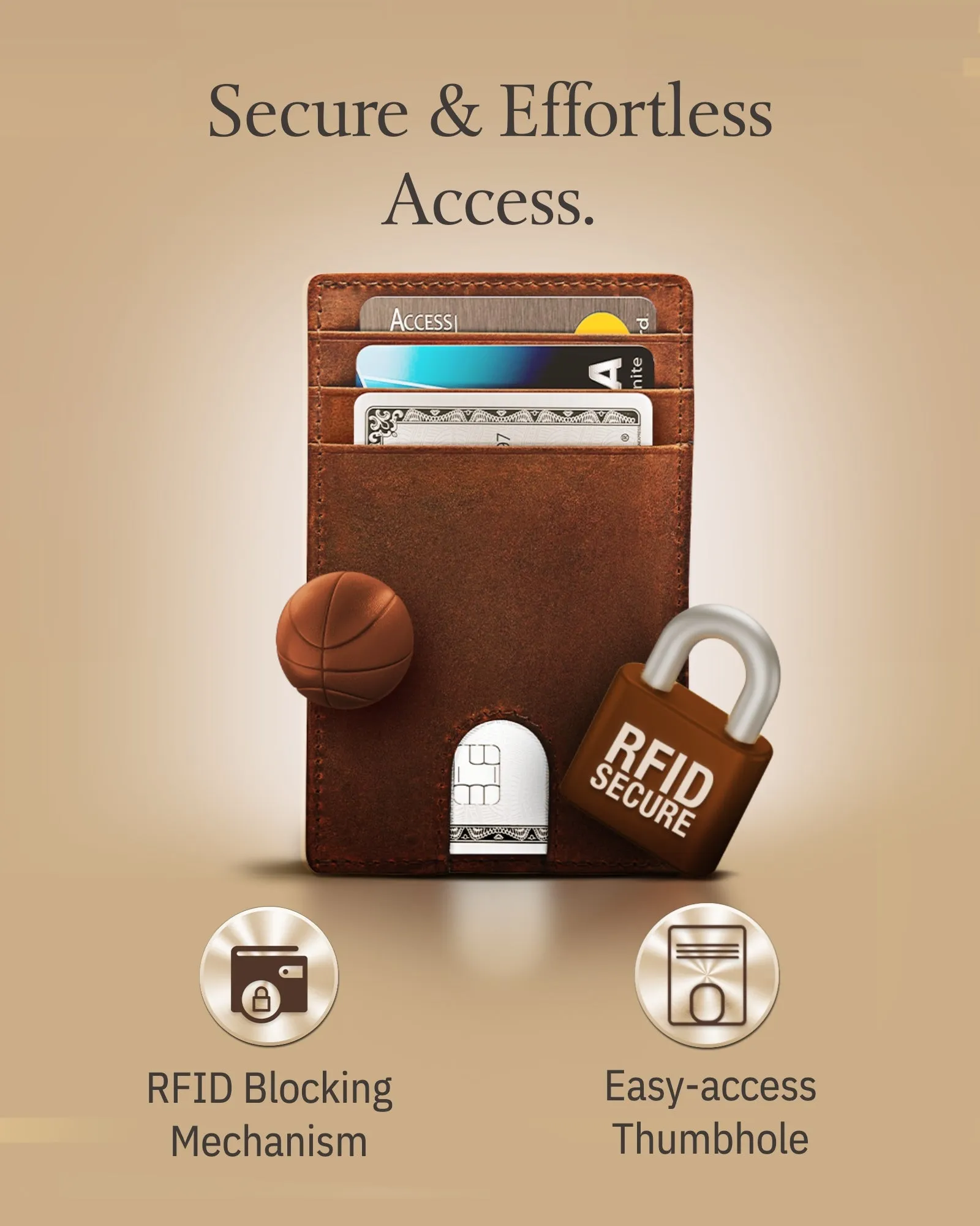 Slim RFID Leather Cardholder - Image 27