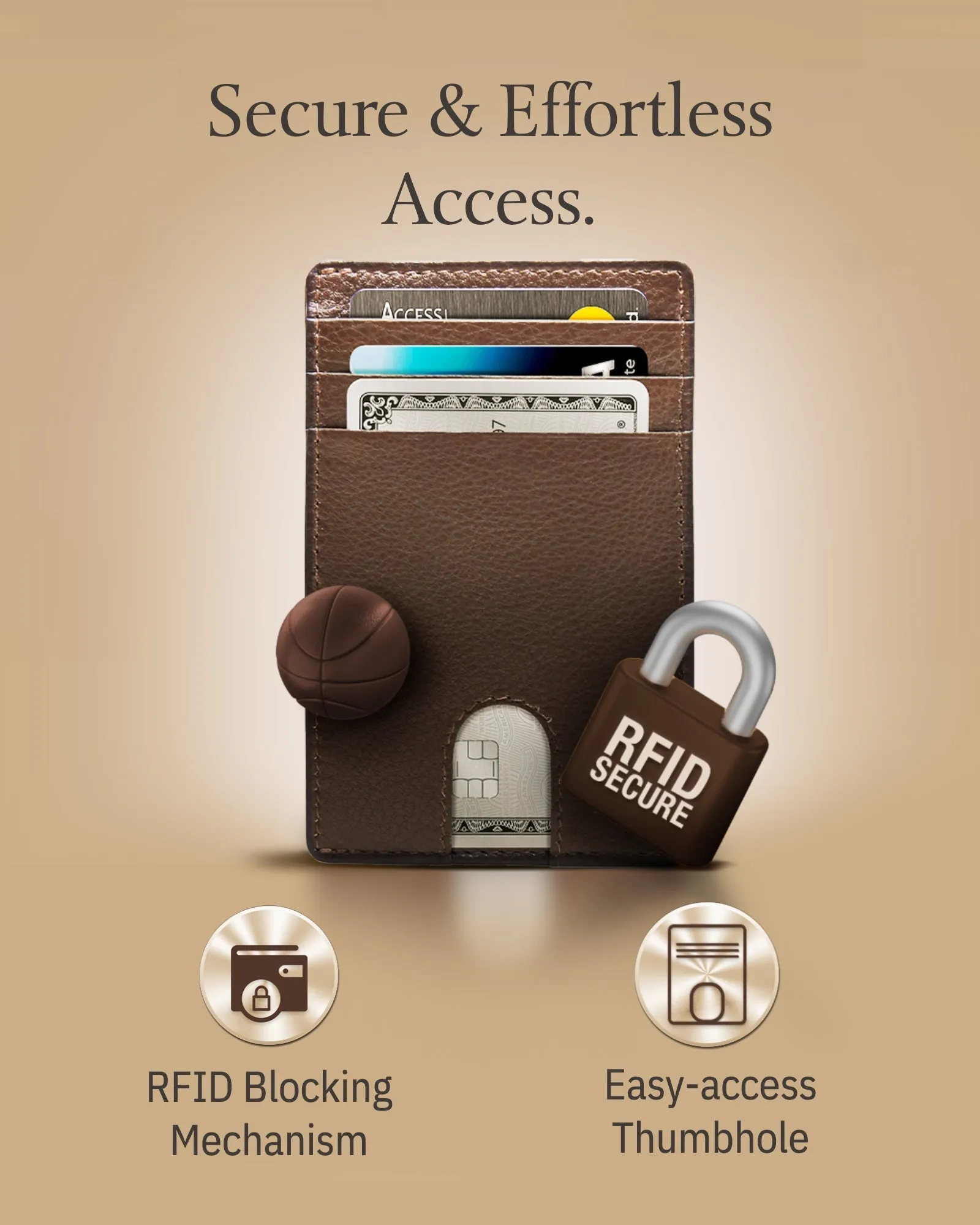 Slim RFID Leather Cardholder - Image 35