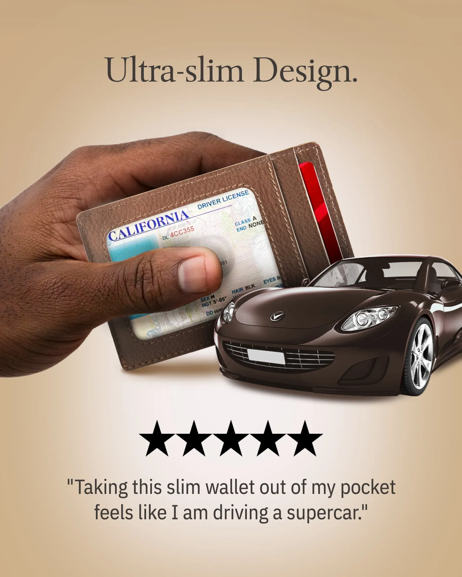 Slim RFID Leather Cardholder - Image 36