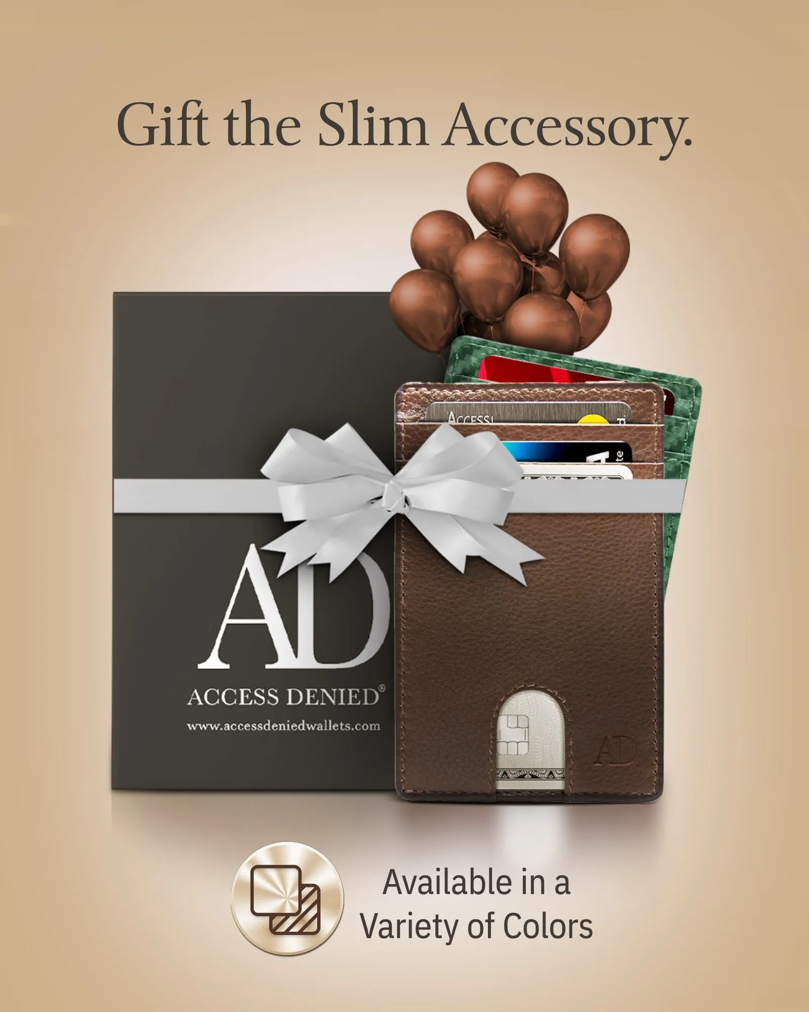 Slim RFID Leather Cardholder - Image 38