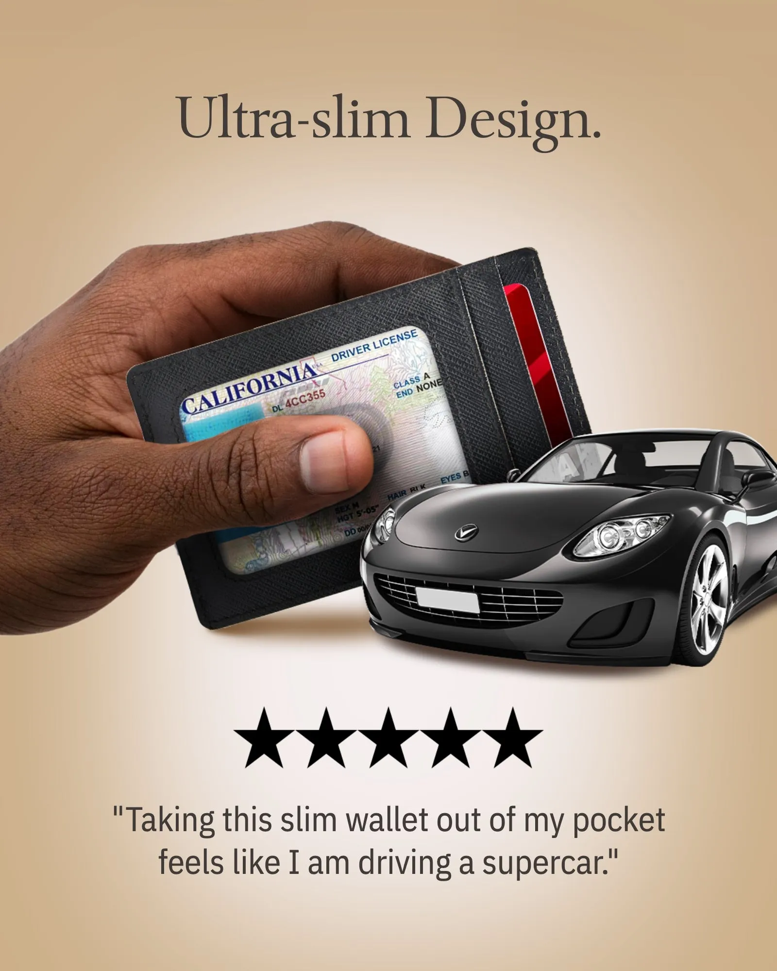 Slim RFID Leather Cardholder - Image 48