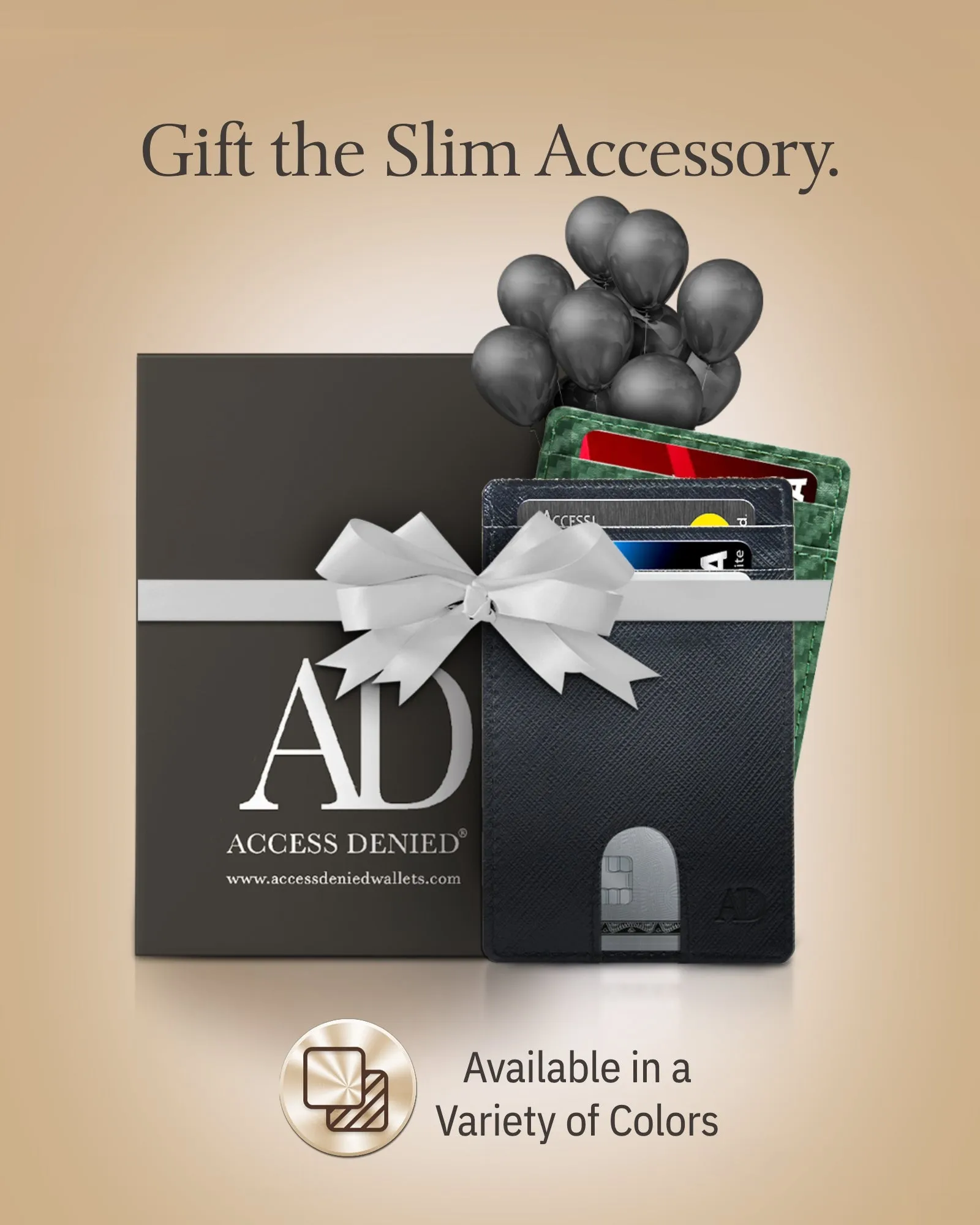 Slim RFID Leather Cardholder - Image 49
