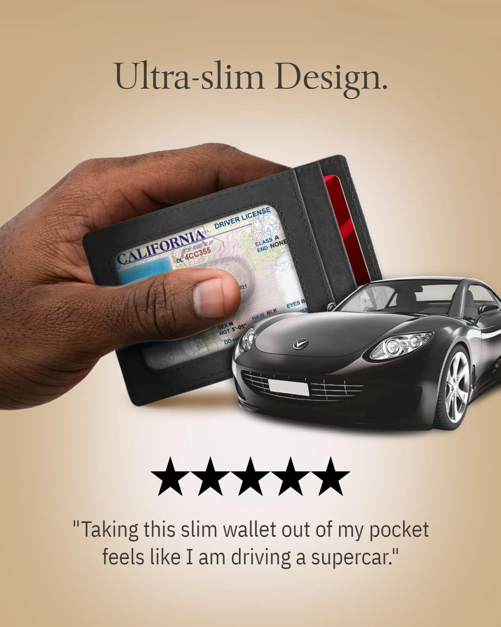 Slim RFID Leather Cardholder - Image 53