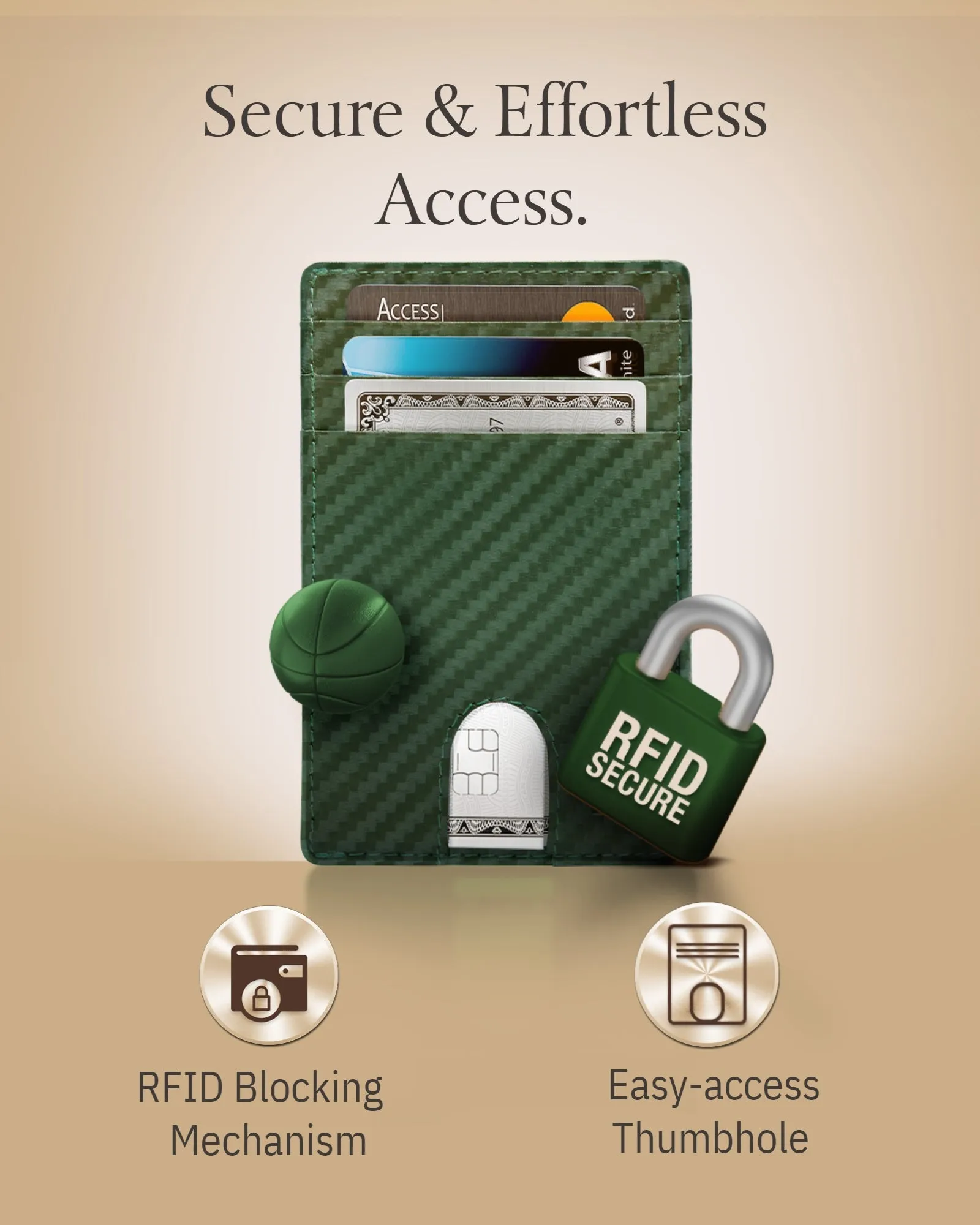 Slim RFID Leather Cardholder - Image 62