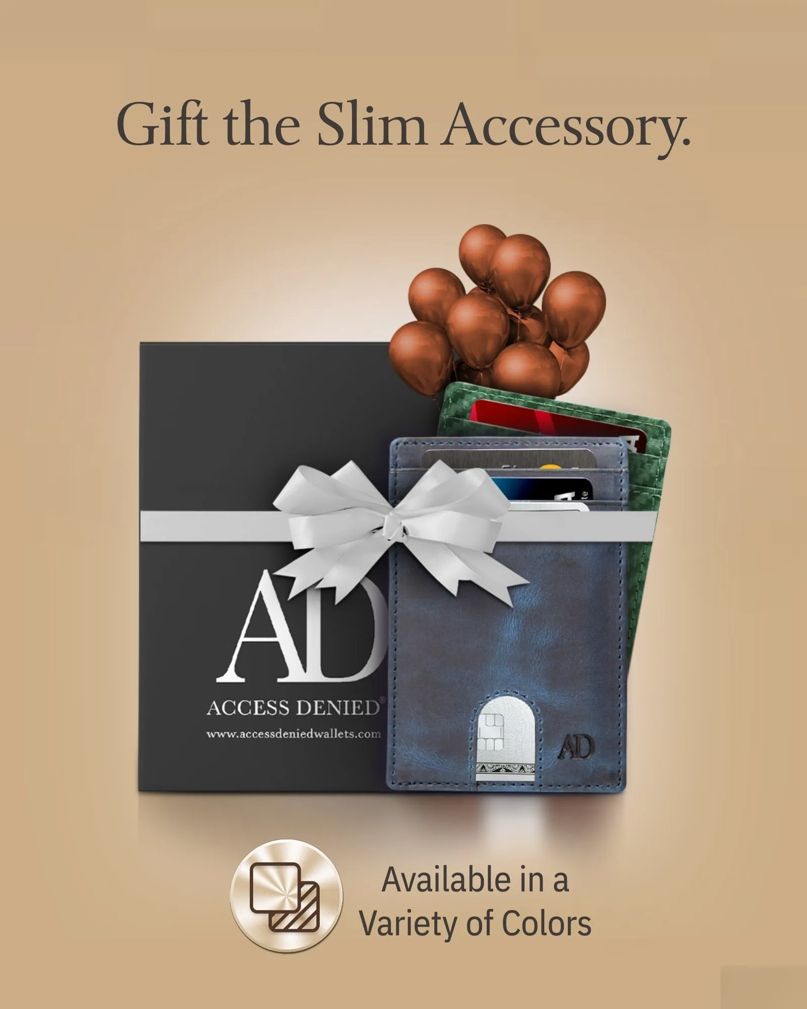 Slim RFID Leather Cardholder - Image 7
