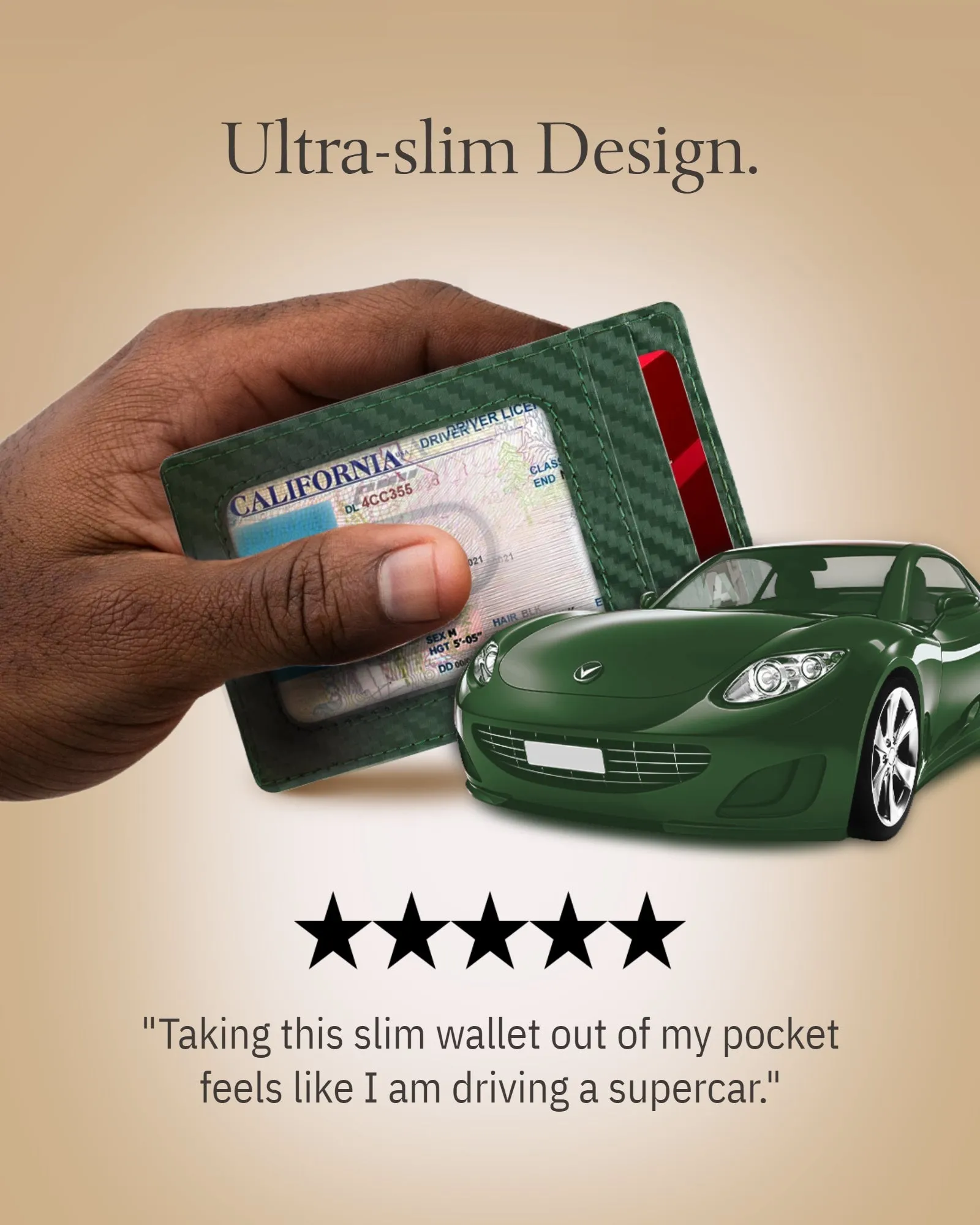 Slim RFID Leather Cardholder - Image 71