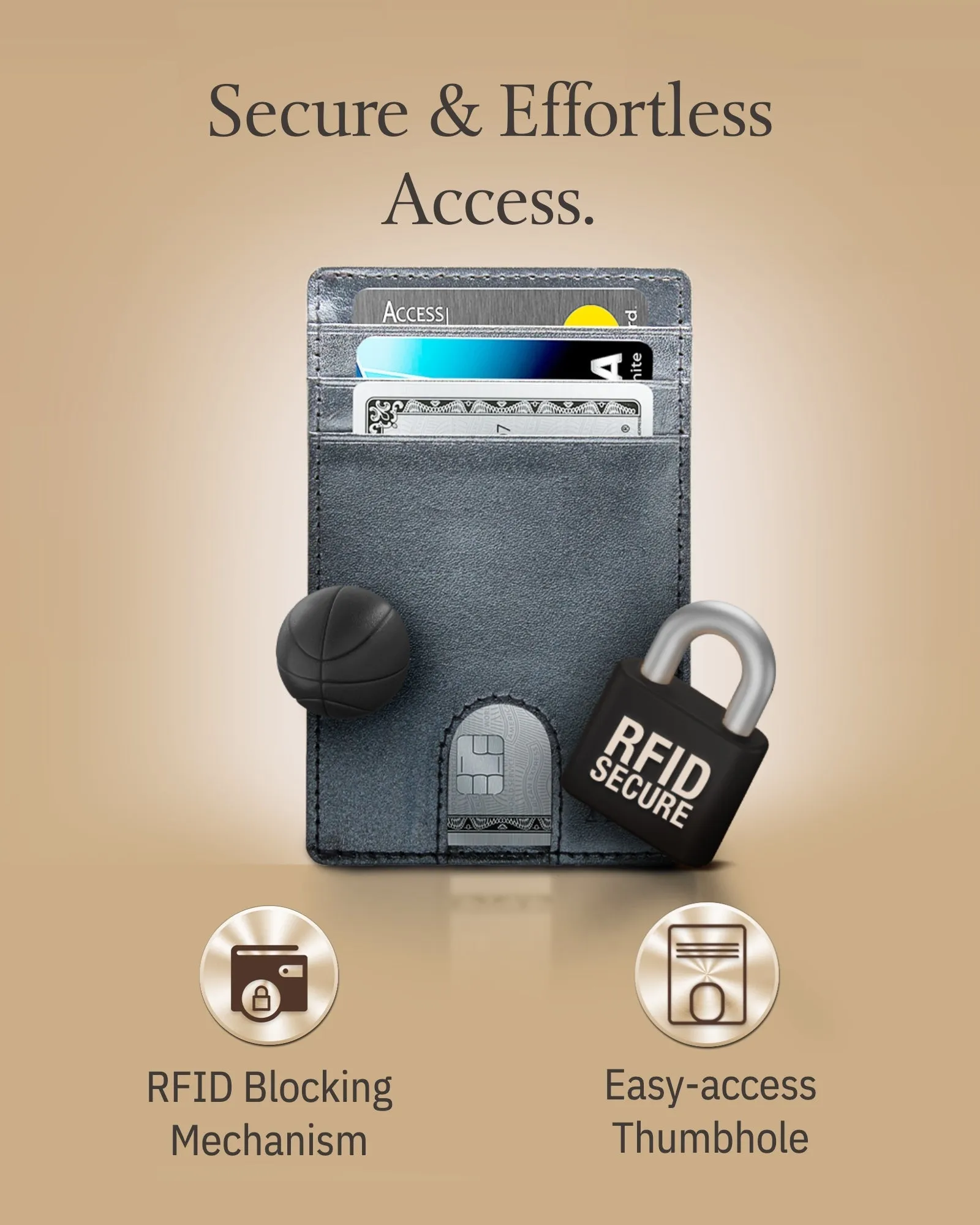 Slim RFID Leather Cardholder - Image 72