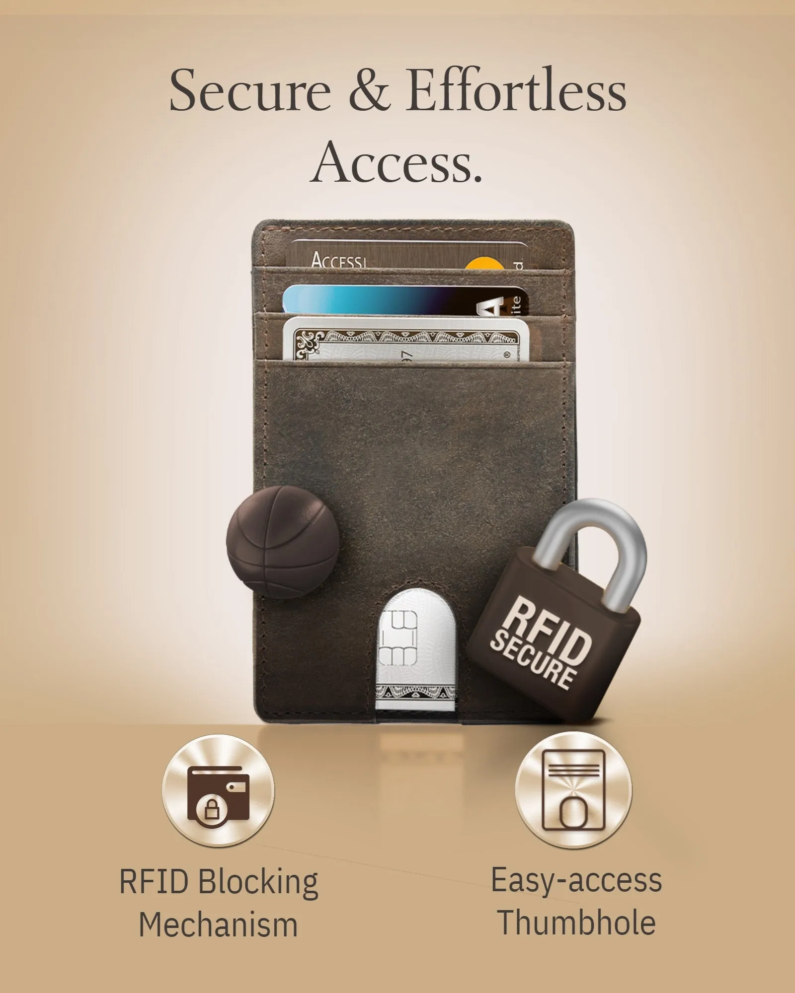 Slim RFID Leather Cardholder - Image 83