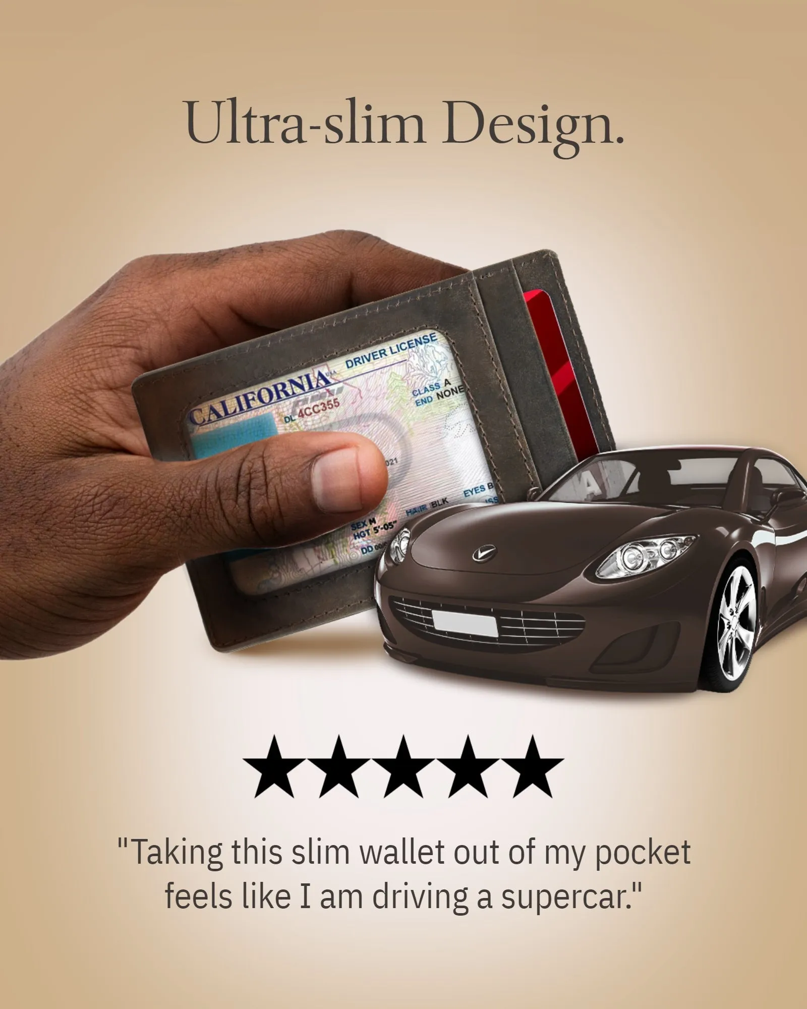 Slim RFID Leather Cardholder - Image 86