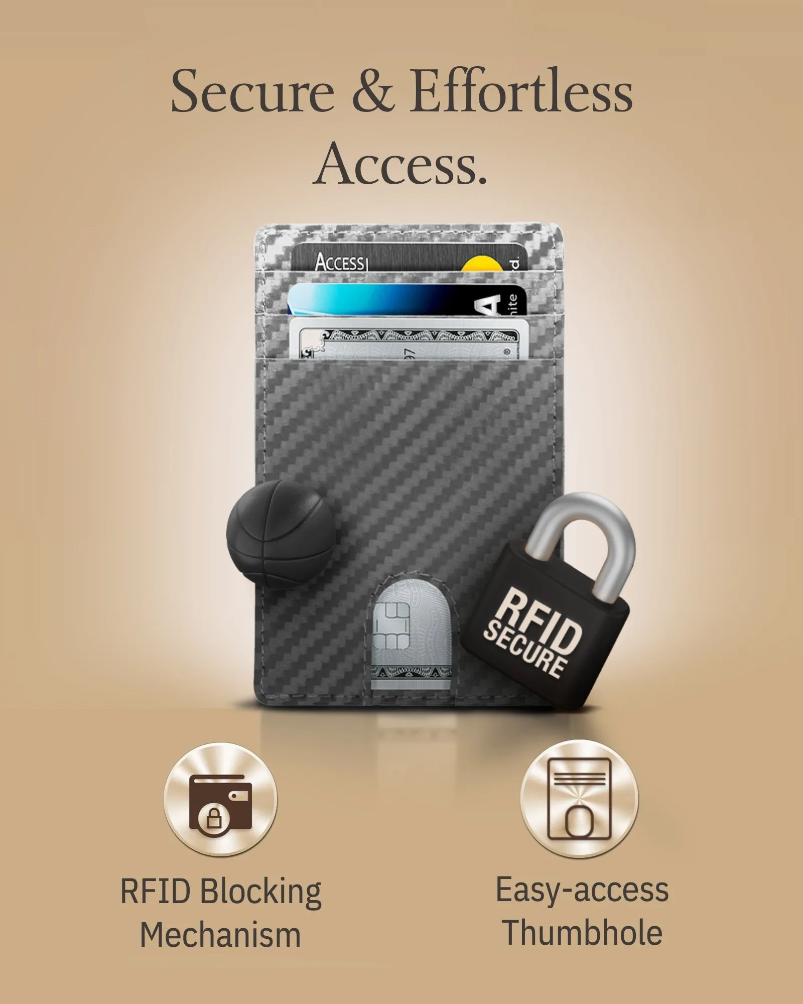 Slim RFID Leather Cardholder - Image 94